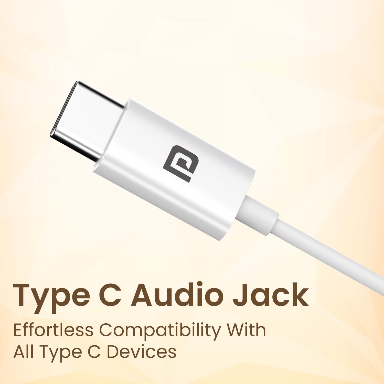 Portronics Conch Sigma C in Ear Type C Wired Earphones with in Line HD Mic, Powerful Audio, 14.2mm Driver, Unique Earbuds Design, Metal Alloy Material, in line Controls, Wide Compatibility(White)