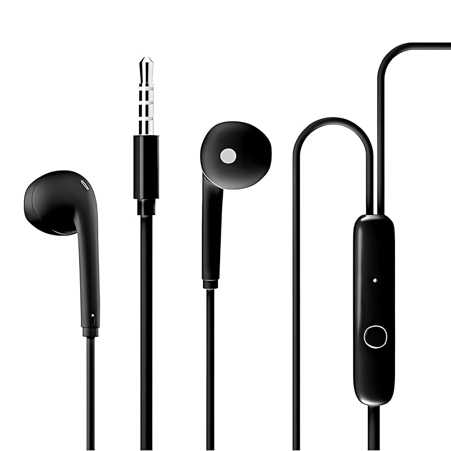 GEARZTOUCH iBlast Wired inEar Earphone with in-line Mic for Clear Calling, 14mm Dynamic Drivers for BoostedBass, 3.5mm Jack, Stylish & Lightweight Compatible with All Smartphones/Tablets- LightYellow