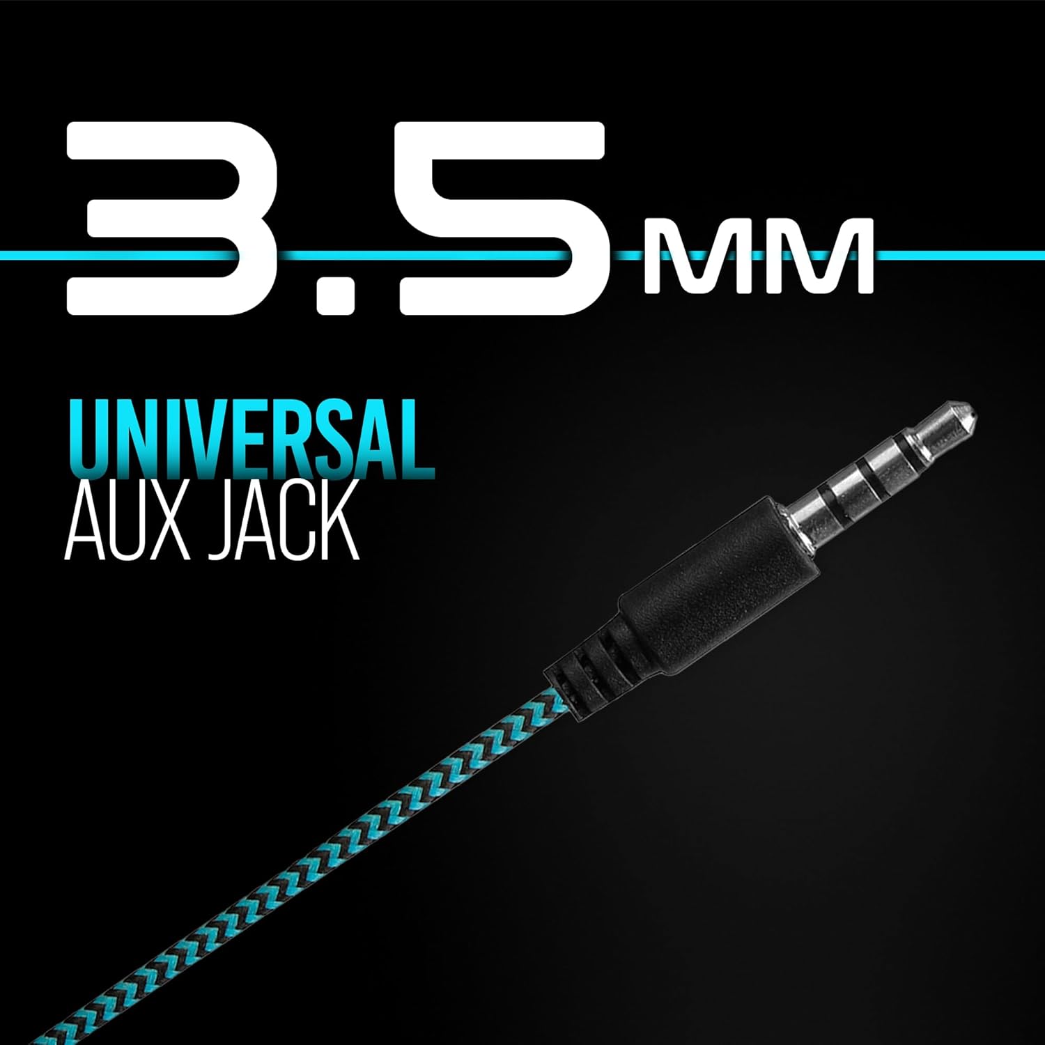 LUMIFORD U55 in-Ear Wired Earphones with Built-in mic | 3.5 mm Earphones with Effective Bass 10mm Dynamic Drivers, Passive Noise Cancellation, & 1.3m Tangle Free Cable with Volume Controllers (Blue)