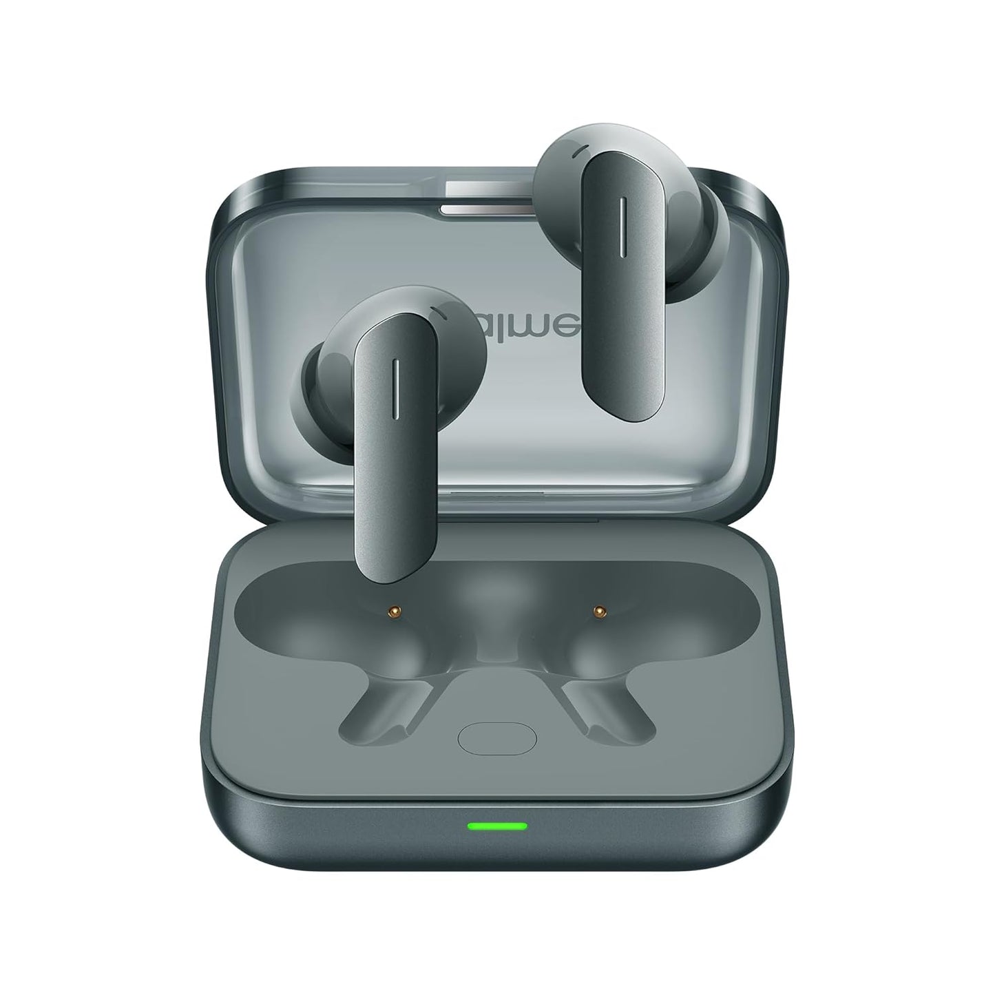 realme Buds Air 7,12.4mm Dynamic Bass Drivers,52Hrs Playtime,52dB Hybrid ANC,6 Mic ENC,45ms Low Latency,360° Spatial Audio,Hi-Res LHDC,IP55 Dust & Water Resistant,True Wireless TWS BT v5.4(Moss Green)