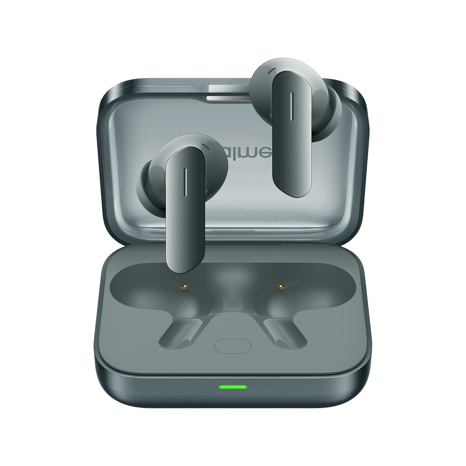 realme Buds Air 7,12.4mm Dynamic Bass Drivers,52Hrs Playtime,52dB Hybrid ANC,6 Mic ENC,45ms Low Latency,360° Spatial Audio,Hi-Res LHDC,IP55 Dust & Water Resistant,True Wireless TWS BT v5.4(Moss Green)