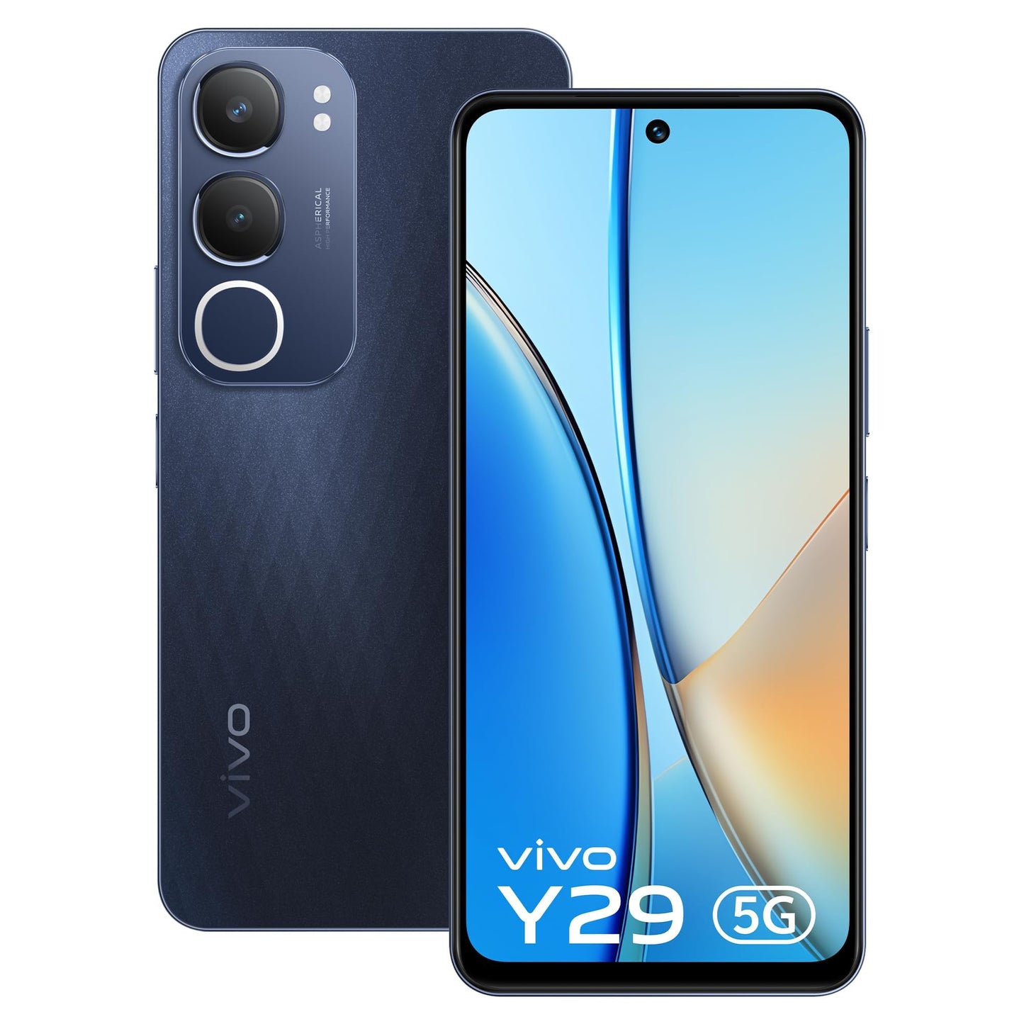 Vivo Y29 5G (Glacier Blue, 6GB RAM, 128GB Storage) with No Cost EMI/Additional Exchange Offers