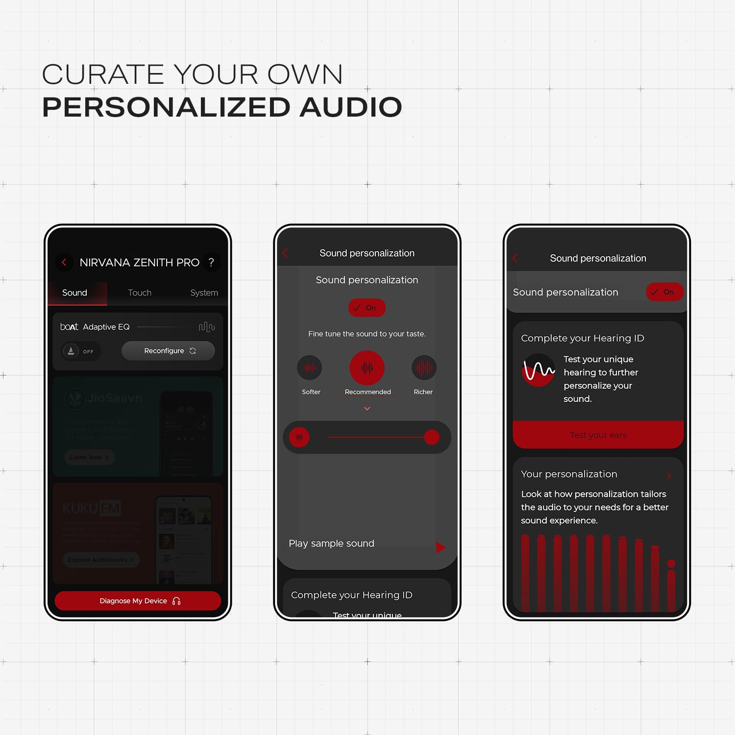 boAt Nirvana Zenith Pro (2025), 50dB Hybrid Adaptive ANC, Spatial Audio, Hi-Res Audio LDAC, 6Mics AI-ENx, 80 Hrs Battery, Bluetooth Earbuds, TWS Ear Buds Wireless Earphones with mic (Platinum Gold)