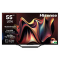 Hisense 139 cm (55 inches) U7N Series 4K Ultra HD Smart QLED Mini LED TV 55U7N (Black)