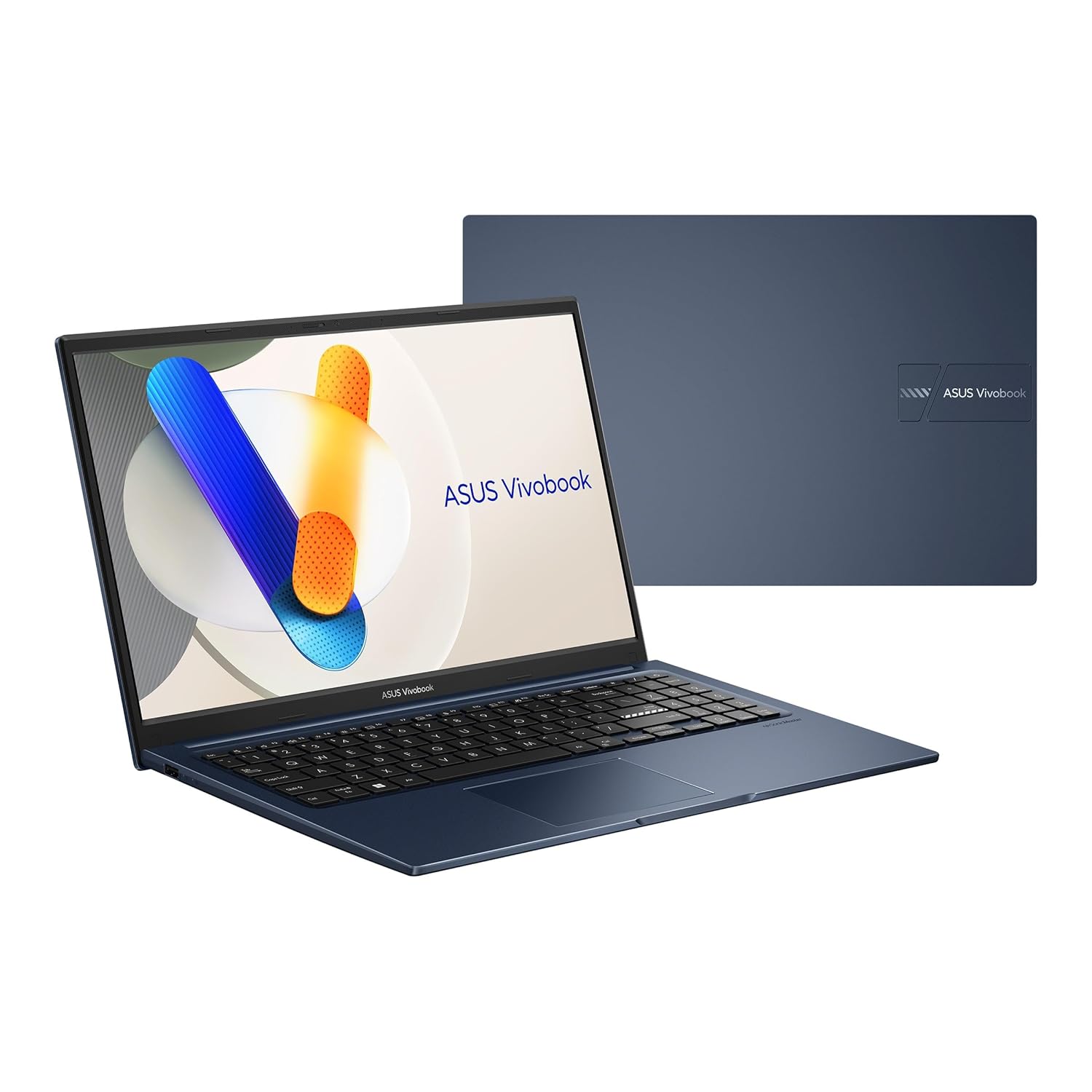 ASUS Vivobook 15, Intel Core i3-1315U, Thin & Light Laptop(Intel UHD iGPU/12GB RAM/512GB SSD/FHD/15.6"/60Hz/42Whrs/Windows 11/M365 Basic (1Year)*/Office Home 2024/Quiet Blue/1.7Kg) X1504VA-BQ332WS