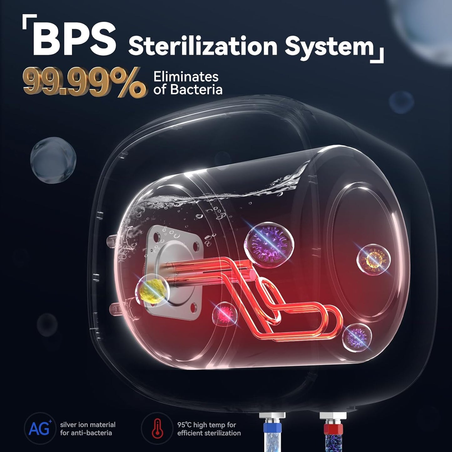 Haier Aqualad Pro Geyser 15 Litre 5 Star 1-3KW Adjustable Storage Water Geyser |Free Installation&Flexi Pipe| Warranty 10 Yr on Tank |Dual Control Knob |Shockproof Tech |Glassline Tank |9-Level Safety