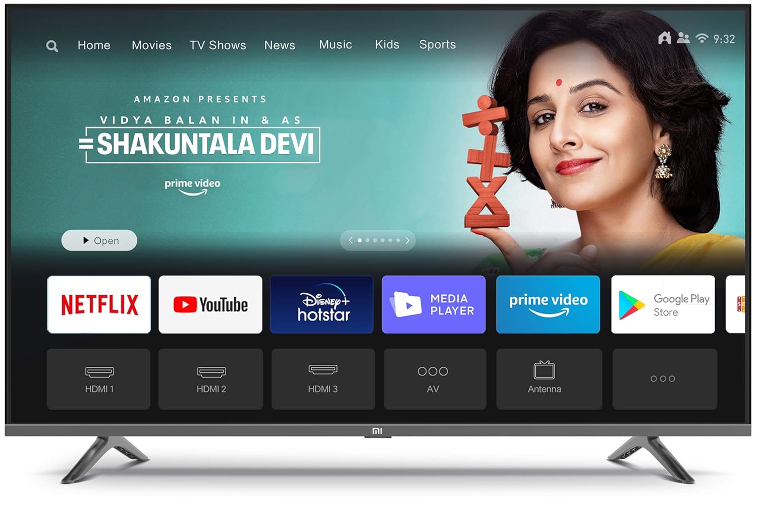 MI 80 cm (32 inches) Horizon Edition HD Ready Android Smart LED TV 4A | L32M6-EI (Grey)