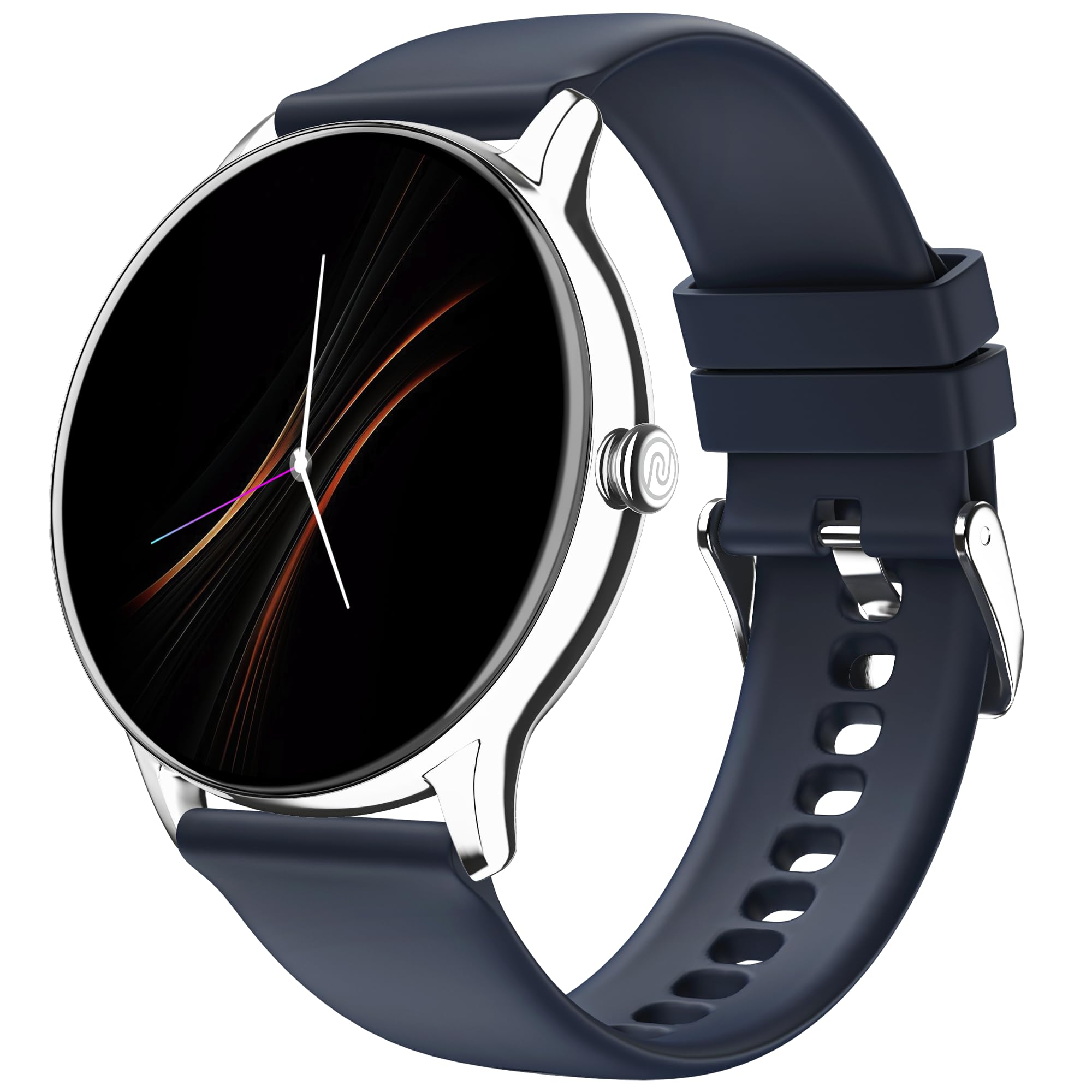 Noise Twist Go Round dial Smartwatch with BT Calling, 1.39" Display, Metal Build, 100+ Watch Faces, IP68, Sleep Tracking, 100+ Sports Modes, 24/7 Heart Rate Monitoring (Gold Link)