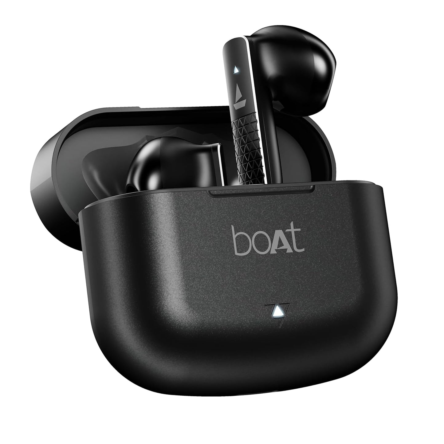 boAt Airdopes 91 Prime, 45HRS Battery, 13mm Drivers, Metallic Finish, Low Latency,ENx Tech, Fast Charge, v5.3 Bluetooth TWS in Ear Earbuds Wireless Earphones with mic (Midnight Black)