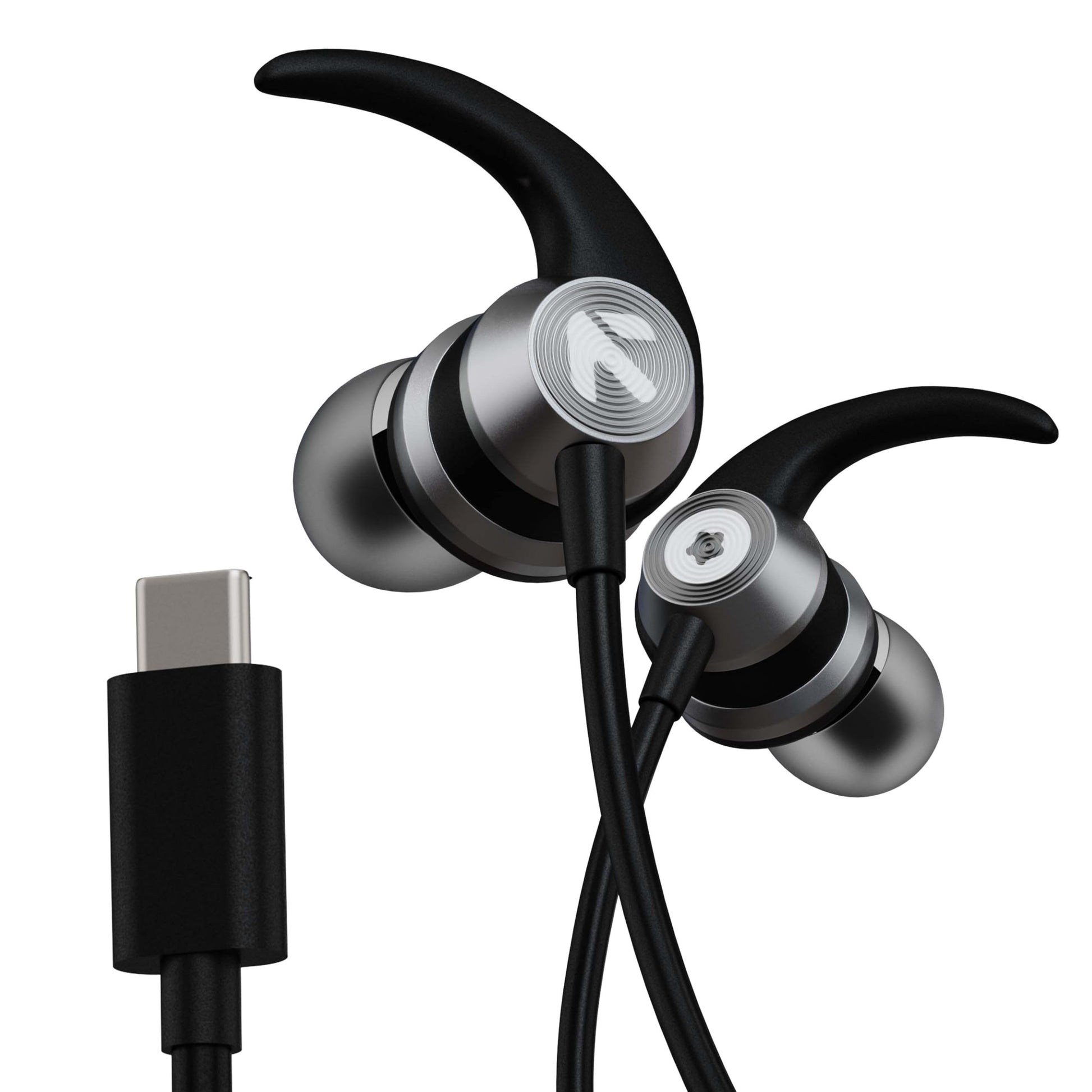 GOBOULT BassBuds X1 in-Ear Wired Earphones with 10mm Extra Bass Driver and HD Sound with mic (Black)