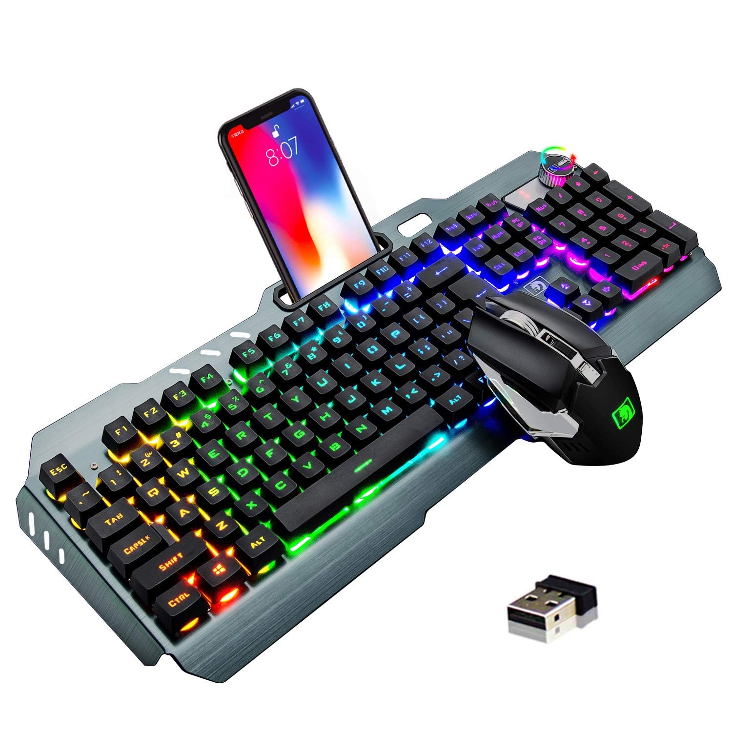 CHIST AMD Desktop PC 3000G 4CORE 4 Threats | DDR4 16GB RAM | 1TB NVME SSD| 24" IPS Brazil Monitor and Gaming Keyboard Mouse| WiFi Ready to use