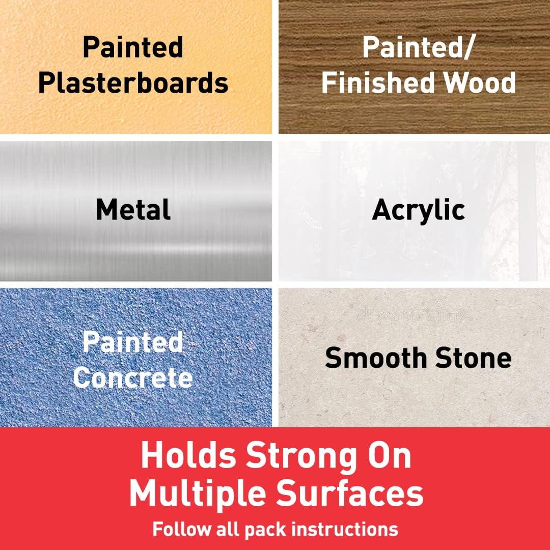 Scotch 3M Extreme Double Sided Tape, 1M Holds 6.7Kg, Works On Uneven Surfaces, Weather Resistant, Works On Indoor, Outdoor, Auto Interior Surfaces, 1.9 cm, 1.9 cm