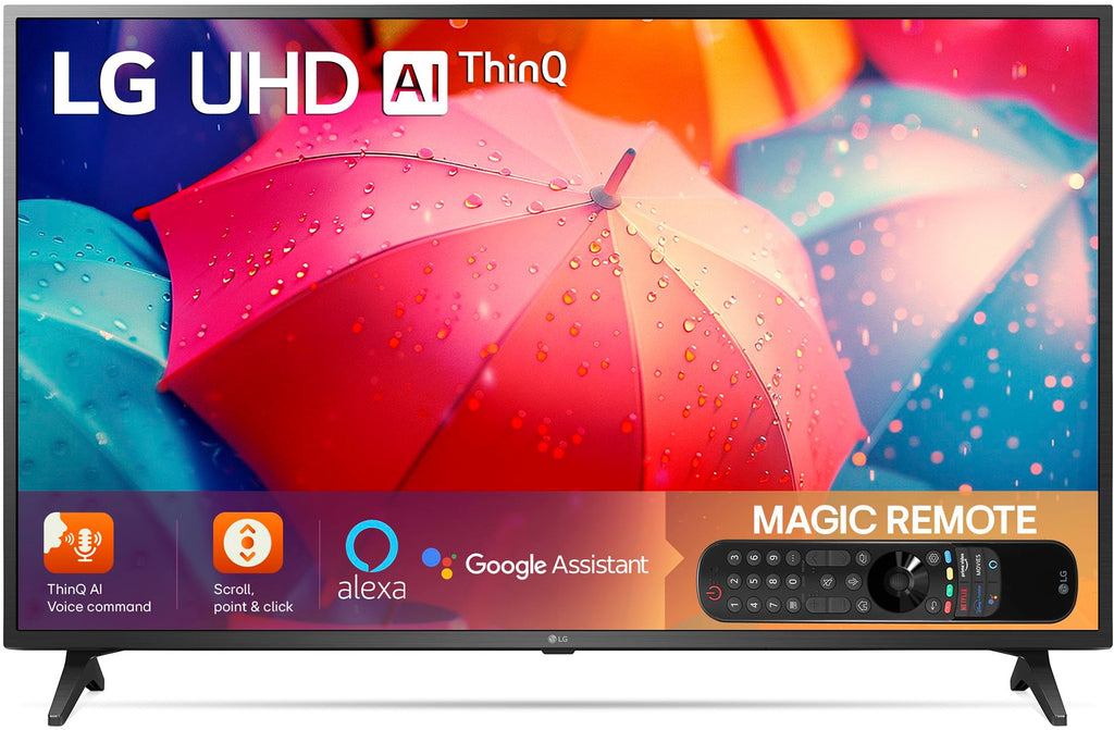 LG 139 cm (55 inches) UA82 Series 4K Ultra HD (3840 x 2160) Smart webOS LED TV 55UA82006LA