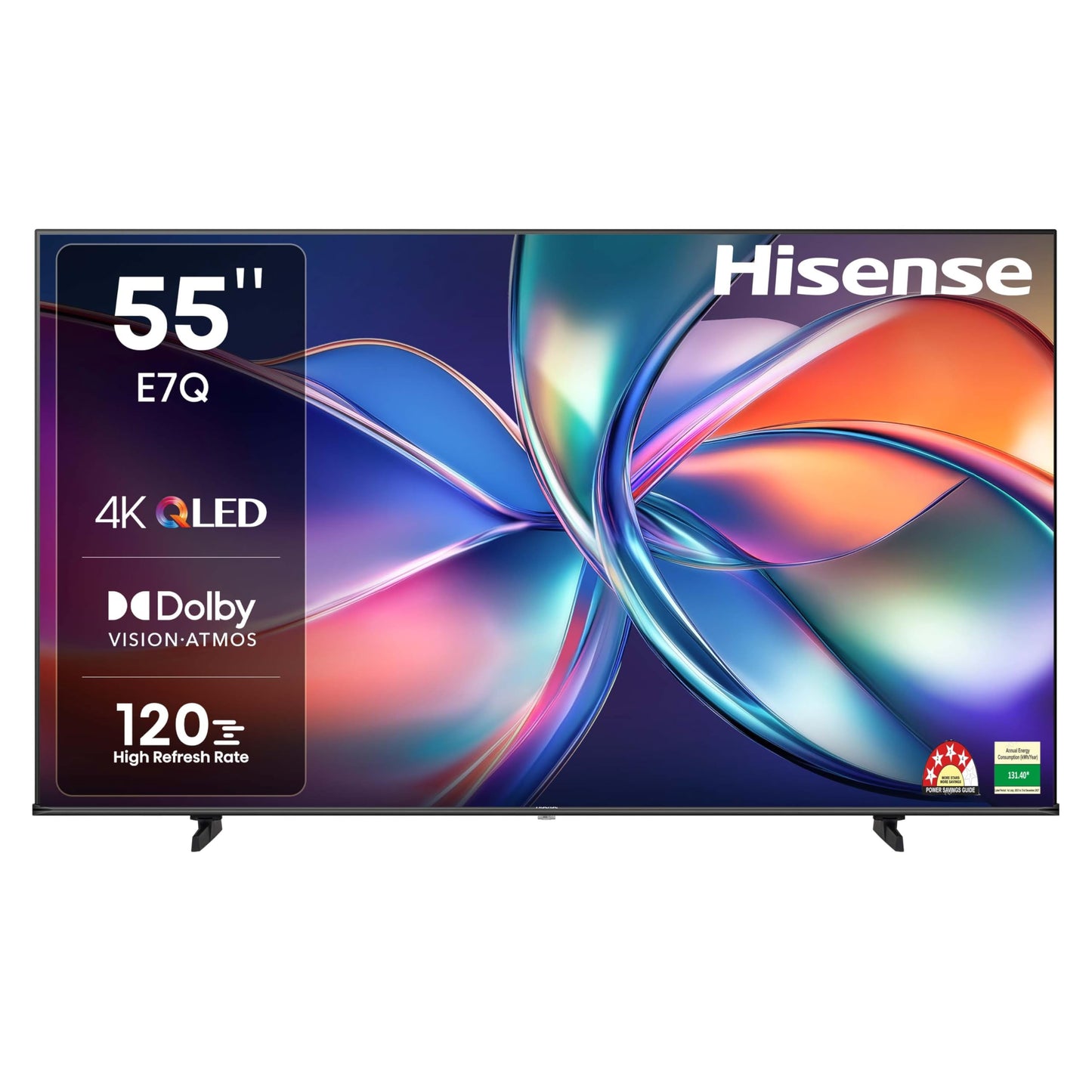 Hisense 215 cm (85 inches) E7Q Series 4K Ultra HD Smart QLED TV 85E7Q (Black)