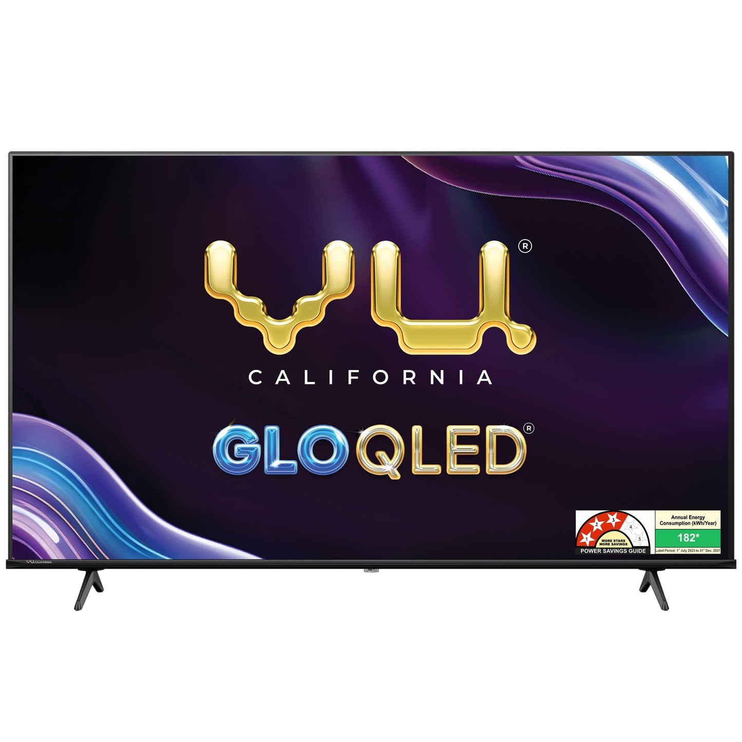 VU 164cm (65 inches) GloQLED Series 4K QLED Smart Google TV 65GLOQLED25