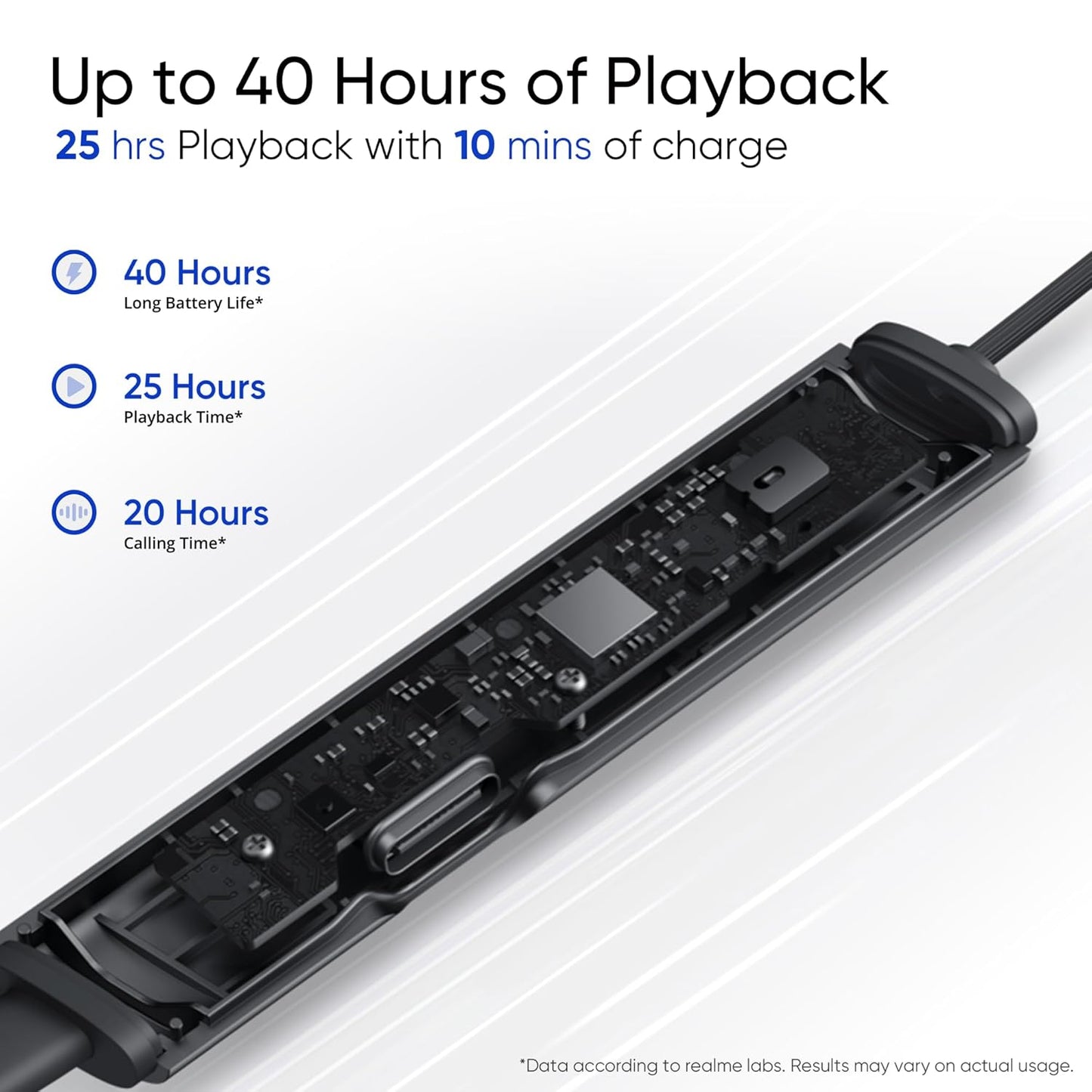 realme Buds Wireless 3 in Ear Bluetooth Headphones,30dB ANC, Spatial Audio,13.6mm Dynamic Bass Driver,Upto 40 Hours Playback, Fast Charging, 45ms Low Latency for Gaming,Dual Device Connection (Black)