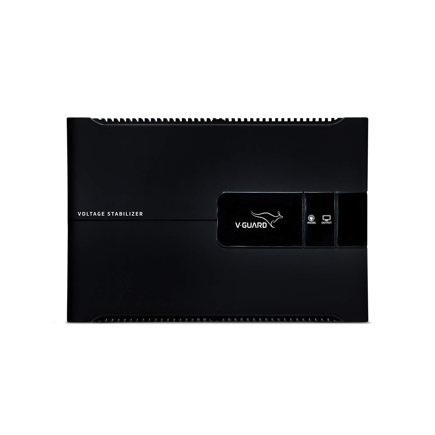 V-Guard Voltino Grand Digi Plus TV Stabilizer | Applicable for Smart TVs up to 203 cm (80'') + Set Top Box,Home Theatre/Gaming Console| 4 A Capacity | Dual Seven Segment Digital Display | Black