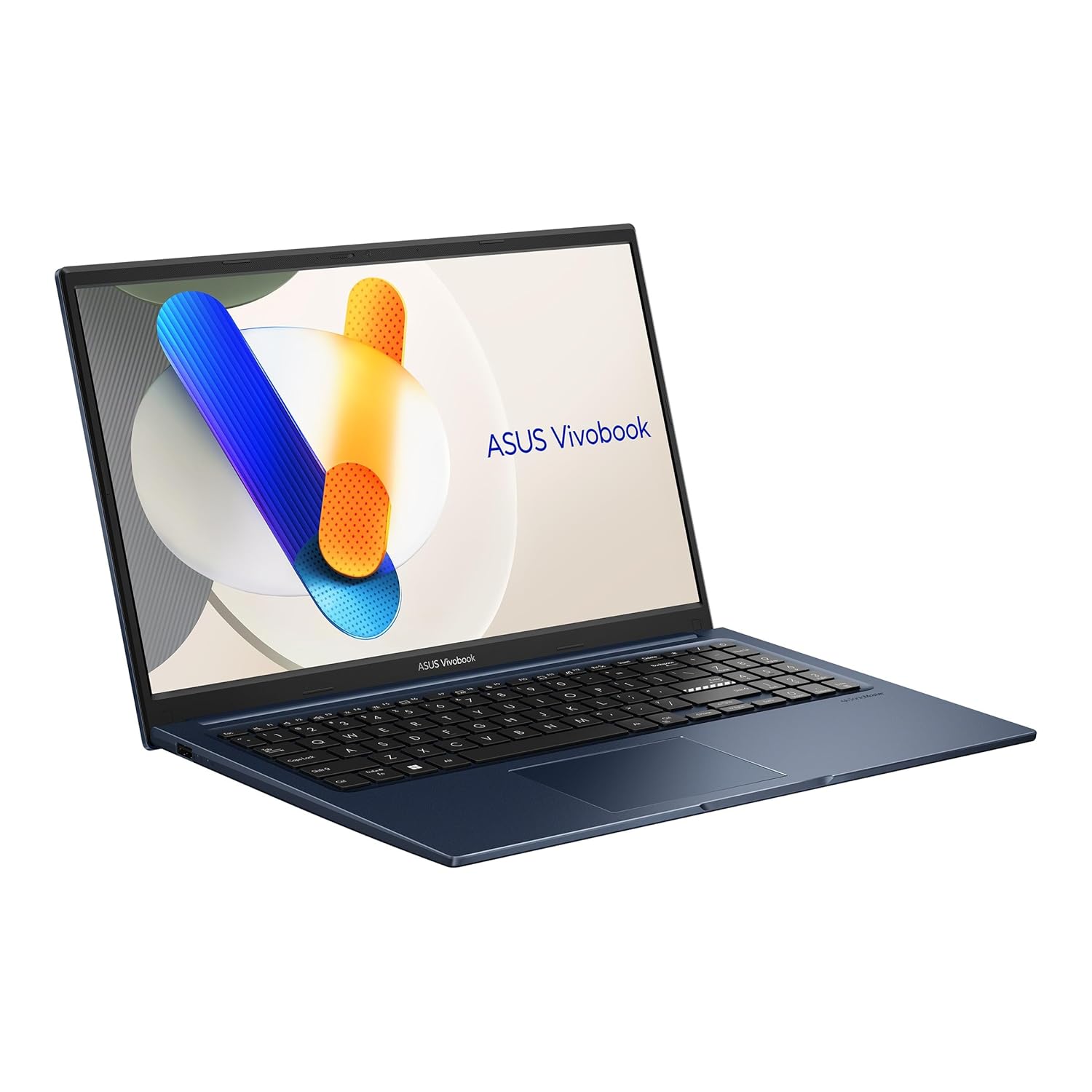 ASUS Vivobook 15, Intel Core i3-1315U, Thin & Light Laptop(Intel UHD iGPU/12GB RAM/512GB SSD/FHD/15.6"/60Hz/42Whrs/Windows 11/M365 Basic (1Year)*/Office Home 2024/Quiet Blue/1.7Kg) X1504VA-BQ332WS