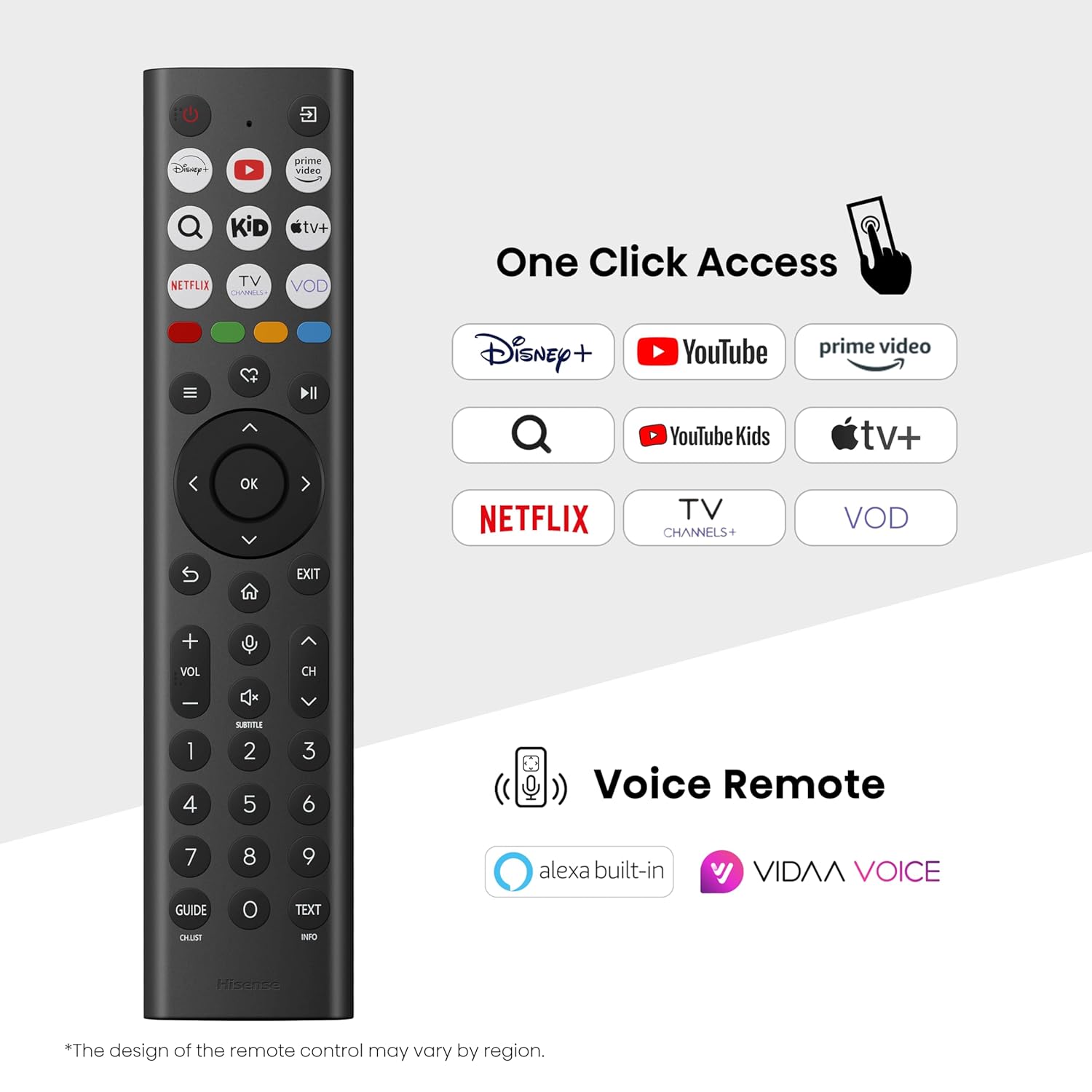 Hisense 164 cm (65 inches) U7Q Series 4K Ultra HD Smart QLED Mini LED TV 65U7Q (Black)