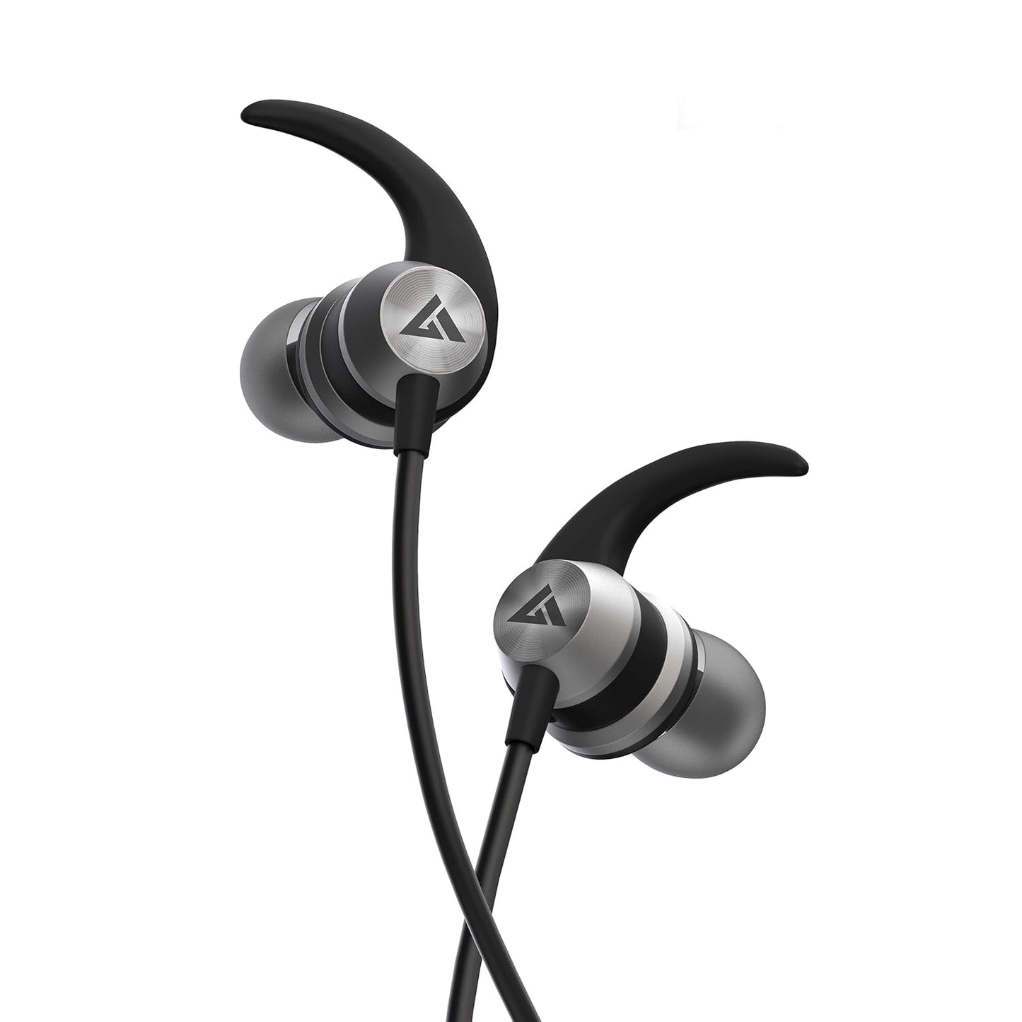 GOBOULT BassBuds X1 in-Ear Wired Earphones with 10mm Extra Bass Driver and HD Sound with mic (Black)