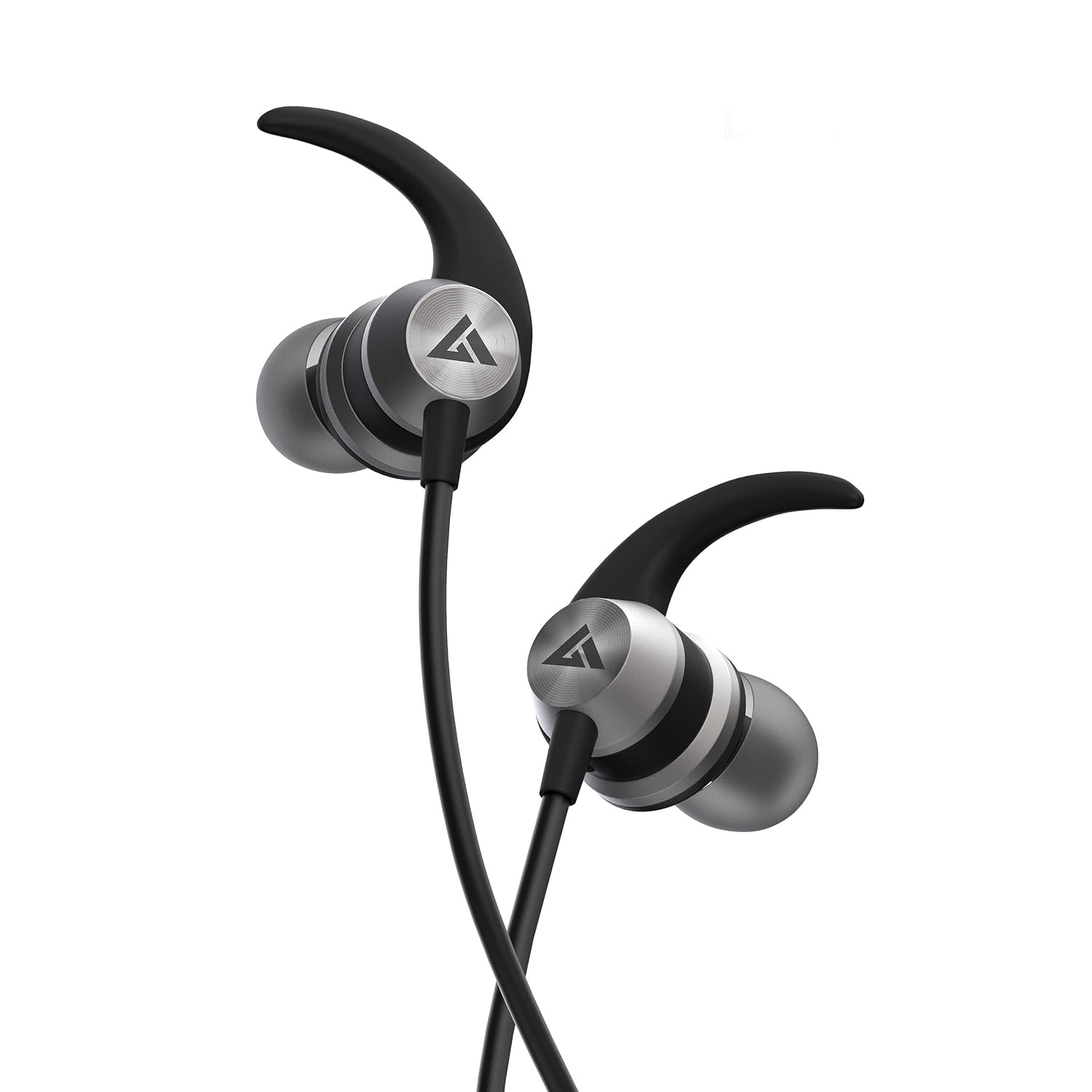 GOBOULT BassBuds X1 in-Ear Wired Earphones with 10mm Extra Bass Driver and HD Sound with mic (Black)