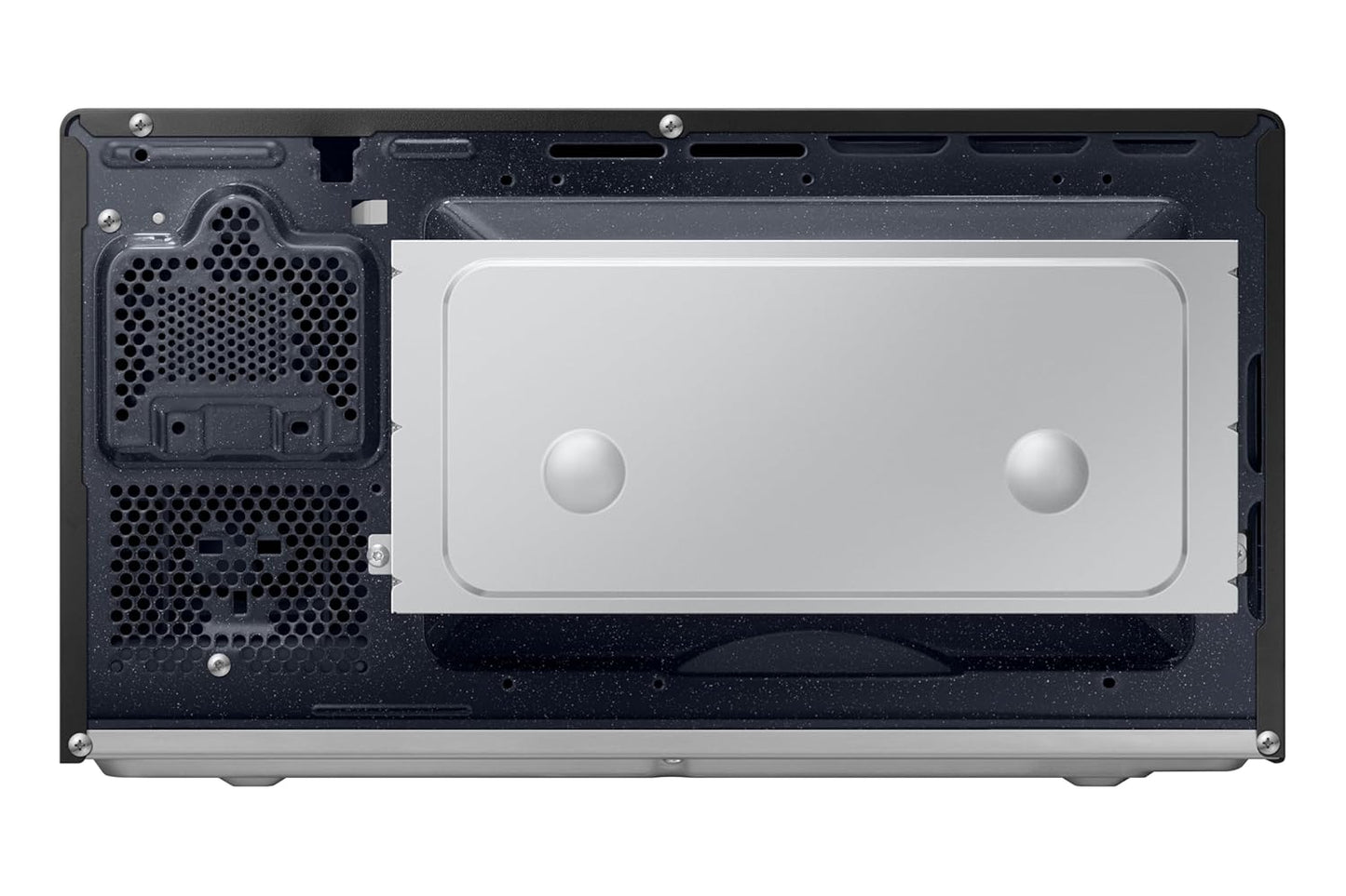 Samsung 23 L Grill Microwave Oven (MG23A3515AK/TL, Black, Various Auto Cook Programs, Keep Warm, Quick Defrost, LED Display, Ceramic Enamel Cavity, Wire Rack with 10 year warranty)