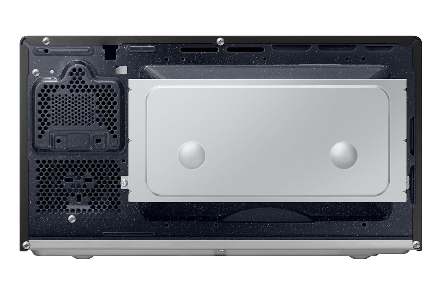 Samsung 23 L Grill Microwave Oven (MG23A3515AK/TL, Black, Various Auto Cook Programs, Keep Warm, Quick Defrost, LED Display, Ceramic Enamel Cavity, Wire Rack with 10 year warranty)