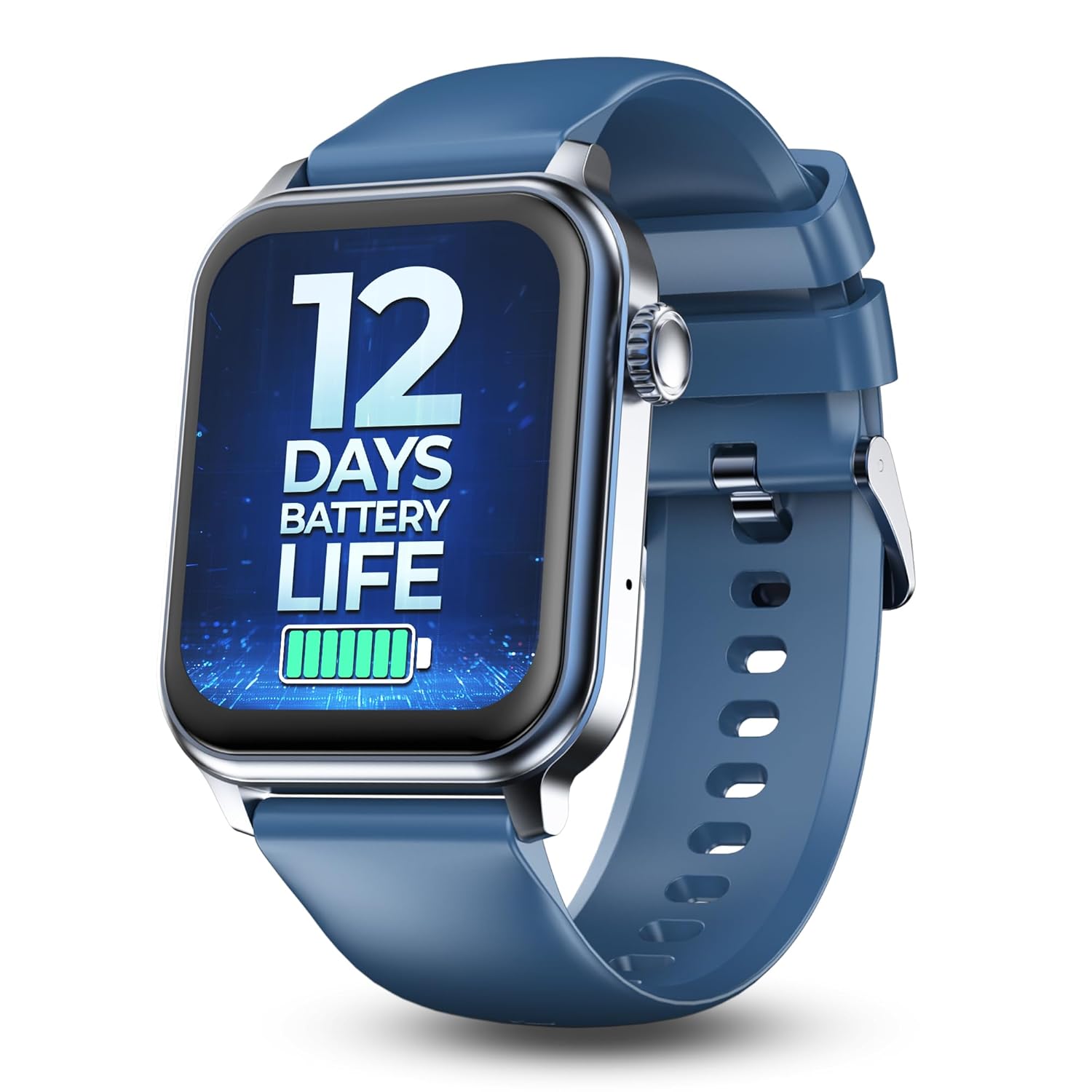 Pebble Ultra Life 1.83" True HD Display | 600 Nits Brightness | BT Calling | 600mAh Battery | 12 Days Battery Life | Unisex Design | Multi-Sports Mode