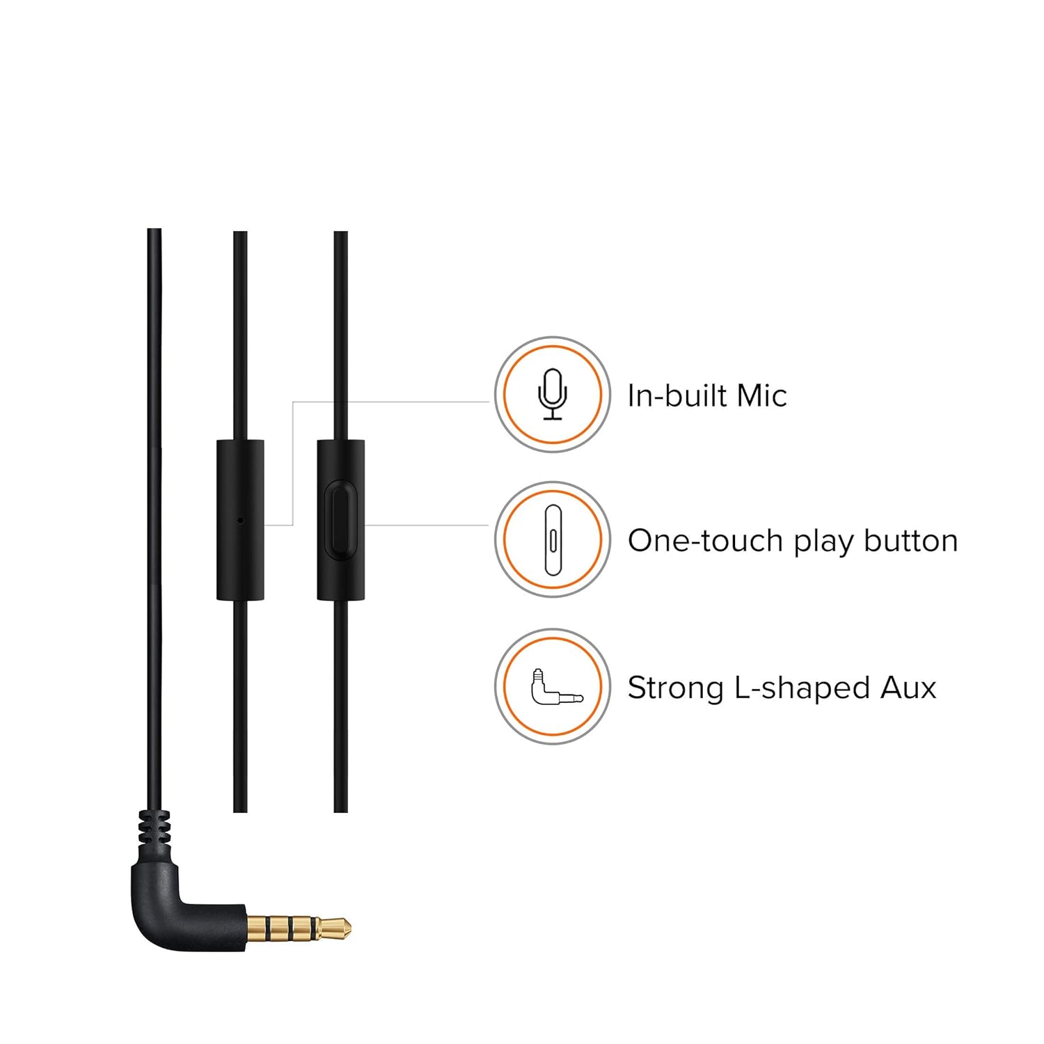 Xiaomi Wired in-Ear Earphones with Mic, Ultra Deep Bass & Metal Sound Chamber (Blue)