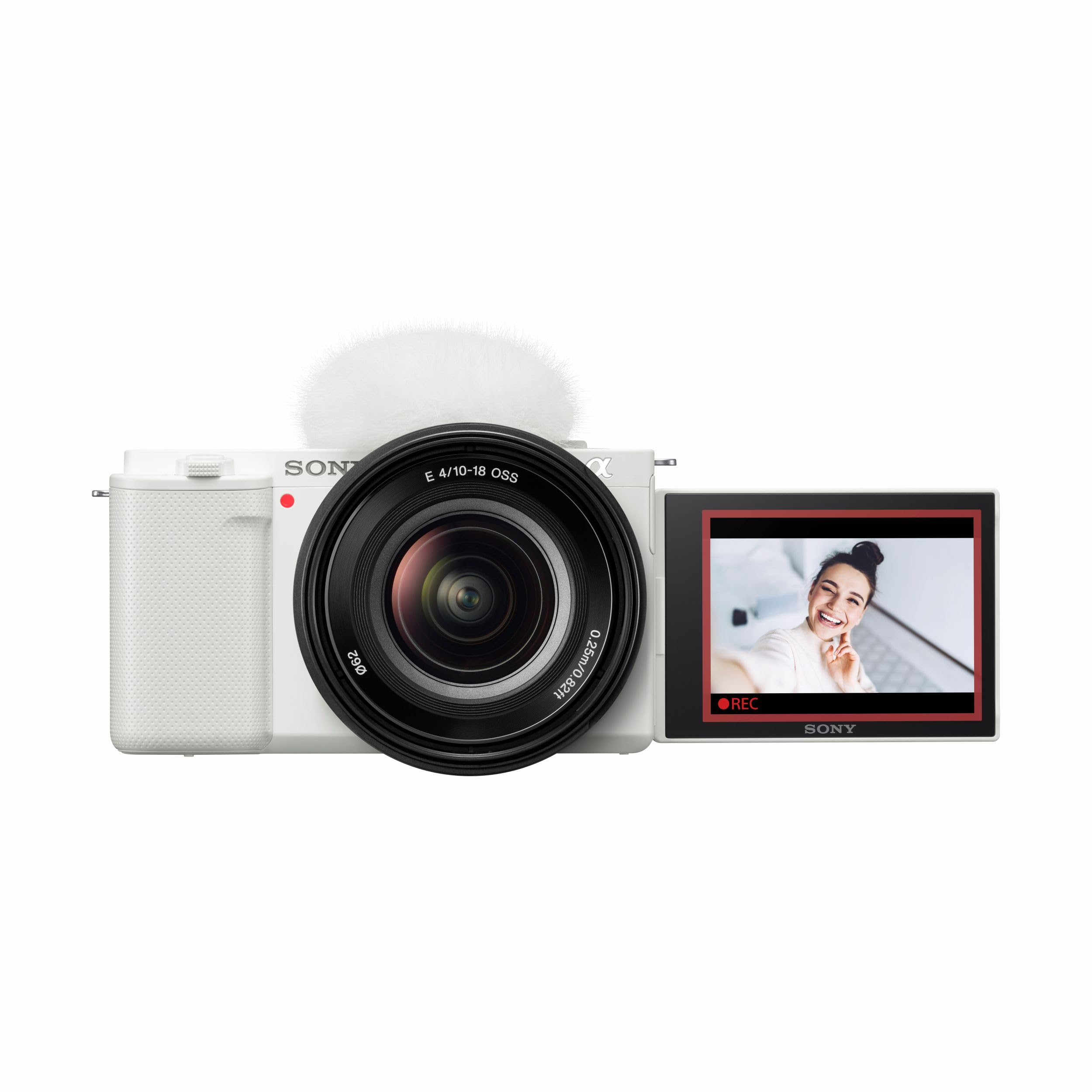 Sony Alpha ZV-E10L 24.2 Mega Pixel Interchangeable-Lens Mirrorless vlog Camera with 16-50 mm Lens, Made for Creators | APS-C Sensor | Advanced Autofocus | Clear Audio & 4K Movie Recording - Black