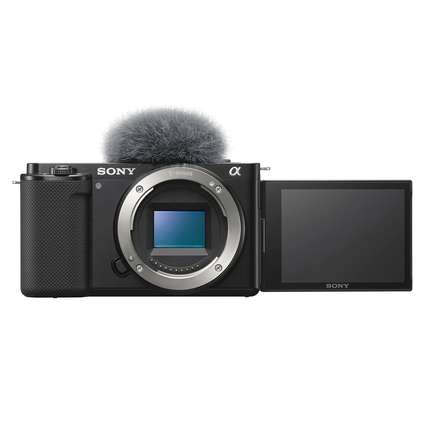 Sony Alpha ZV-E10L 24.2 Mega Pixel Interchangeable-Lens Mirrorless vlog Camera with 16-50 mm Lens, Made for Creators | APS-C Sensor | Advanced Autofocus | Clear Audio & 4K Movie Recording - Black