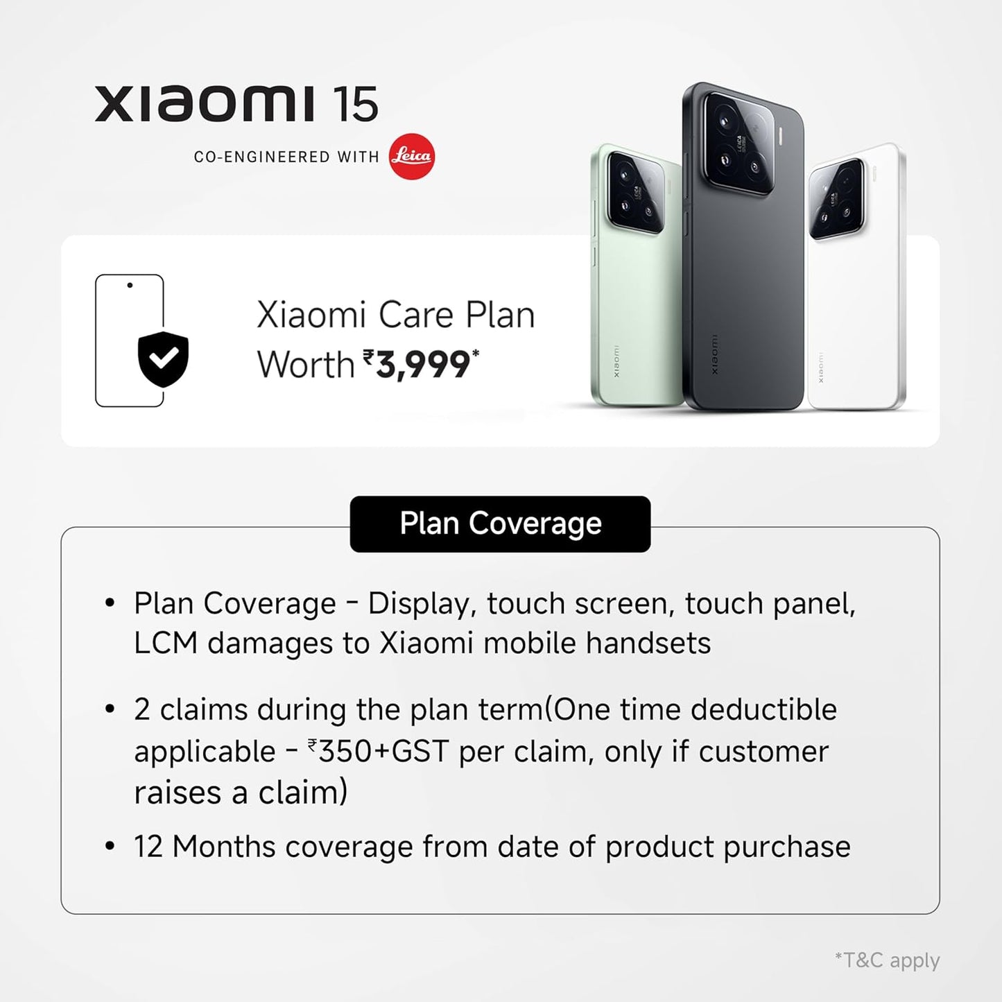 Xiaomi 15 (Green, 12GB/512GB)| 50 MP Leica Triple Camera | SD 8 Elite | 1.5K CrystalRes Dynamic 1-120 Hz AMOLED | Hyper AI