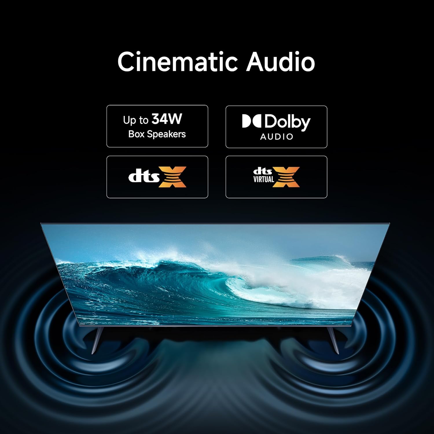 Xiaomi 138 cm (55 inch) X Ultra HD 4K Smart Google LED TV L55MB-AIN