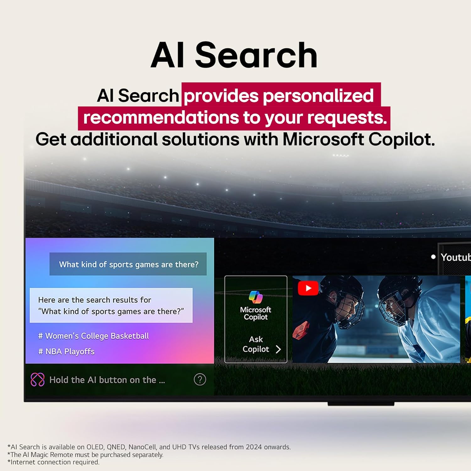 LG 139 cm (55 inches) UA82 Series 4K Ultra HD (3840 x 2160) Smart webOS LED TV 55UA82006LA