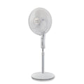 USHA Maxx Air Ultra Pedestal Fan | 400MM Sweep Size | 1350 RPM | Aerodynamic Blade Design for High Air Delivery | Anti - Rust Protection | Copper Motor | Light Blue