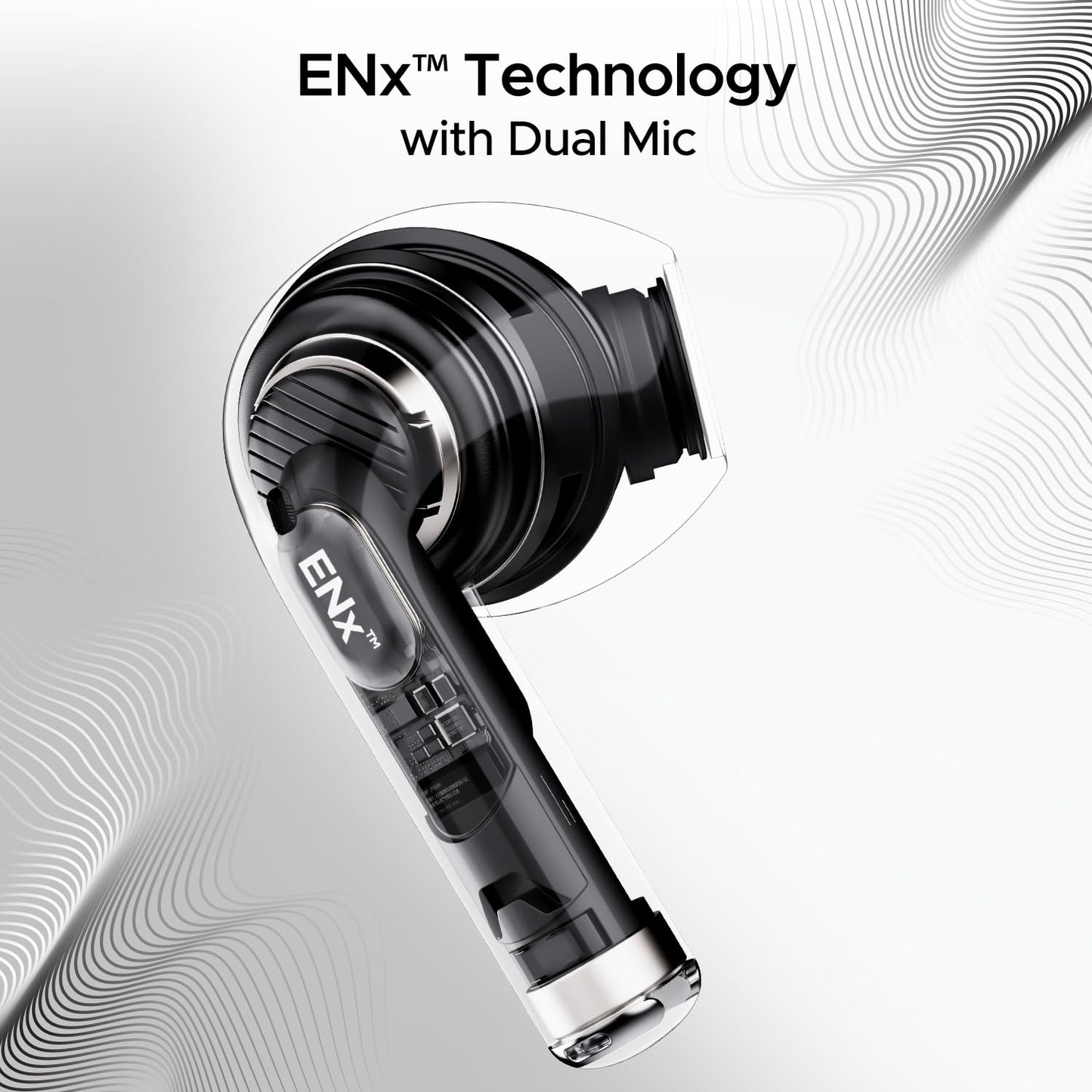 Boat Airdopes Joy, 35Hrs Battery, Fast Charge, IWP Tech, Low Latency, 2Mic ENx, Type-C Port, v5.3 Bluetooth Earbuds, TWS Ear Buds Wireless Earphones with mic(Jet Black)