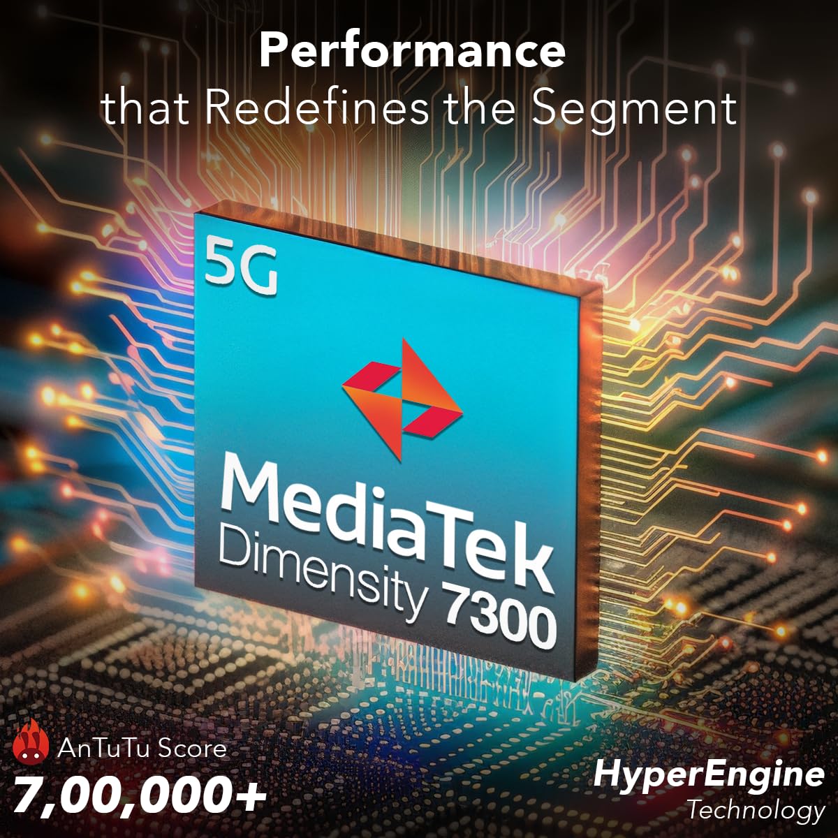 Lava Play Ultra 5G (Arctic Frost, 6+6*GB RAM, 128GB Storage)|MTK D7300 Processor-700K+ Antutu| 6.67" FHD+AMOLED Display | 64MP Camera | UFS 3.1 Storage | 5000mAh Battery-33W fast charging | IP64 Rated