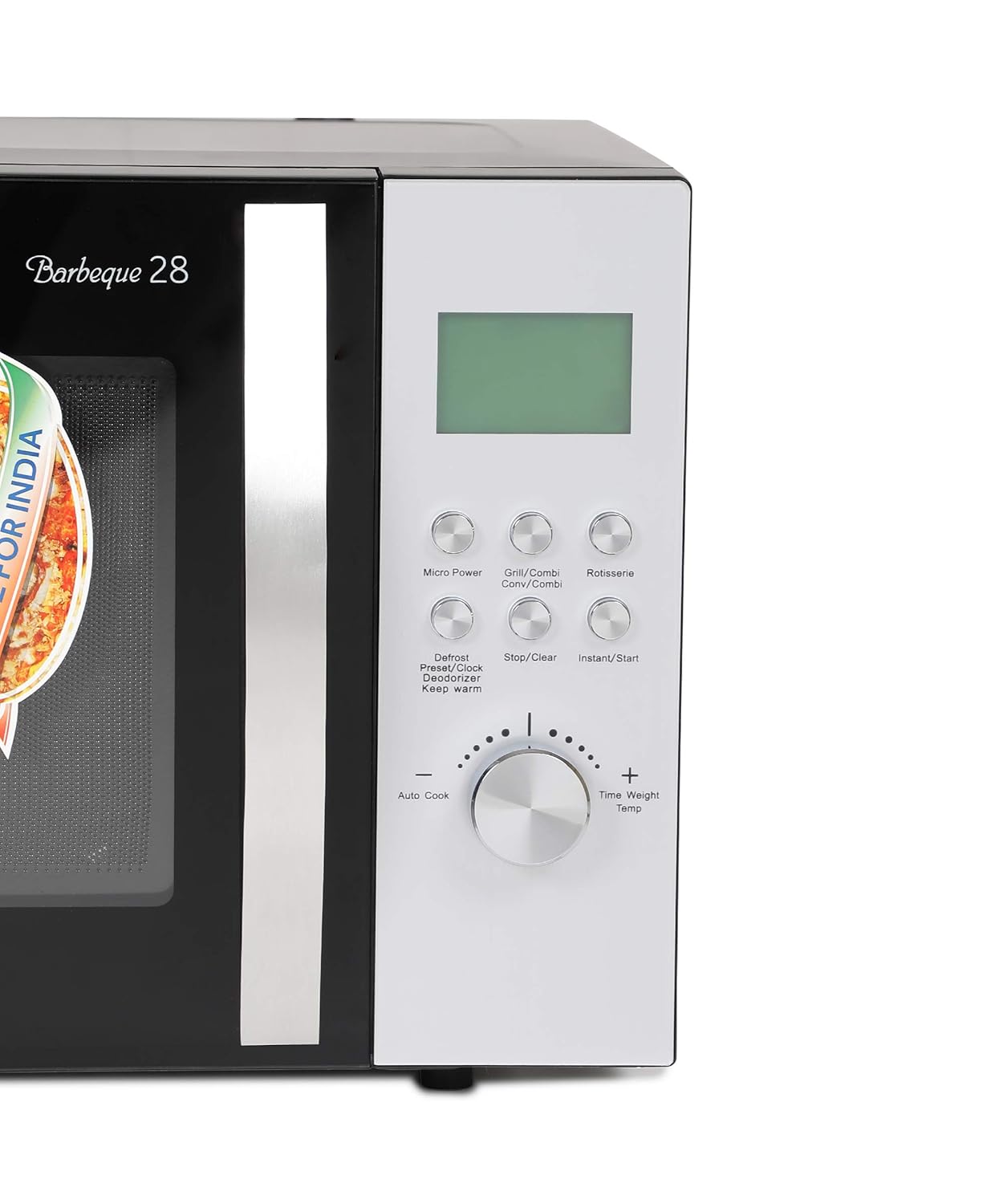 Haier HIL2801RBSJ 28L Convection Microwave Oven (Black, Rotisserie Function)