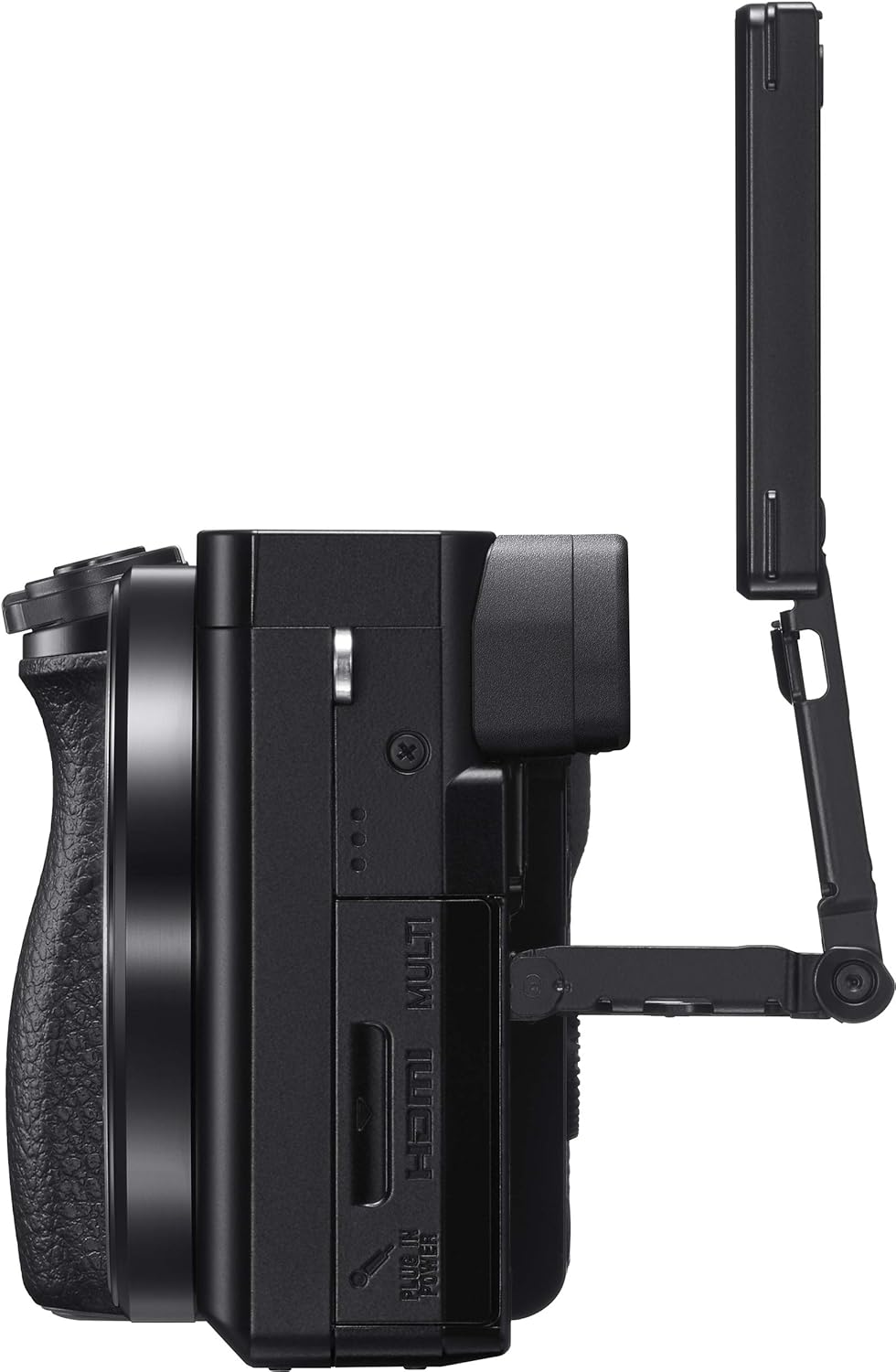 Sony New Alpha ILCE-6100X (Previously ILCE-6100Y) with Upgraded SELP1650 (Ver 2) Power Zoom Lens + SEL55210 Lens | 24.2 MP | APS-C Sensor | Fast Auto Focus | Tiltable LCD – Black