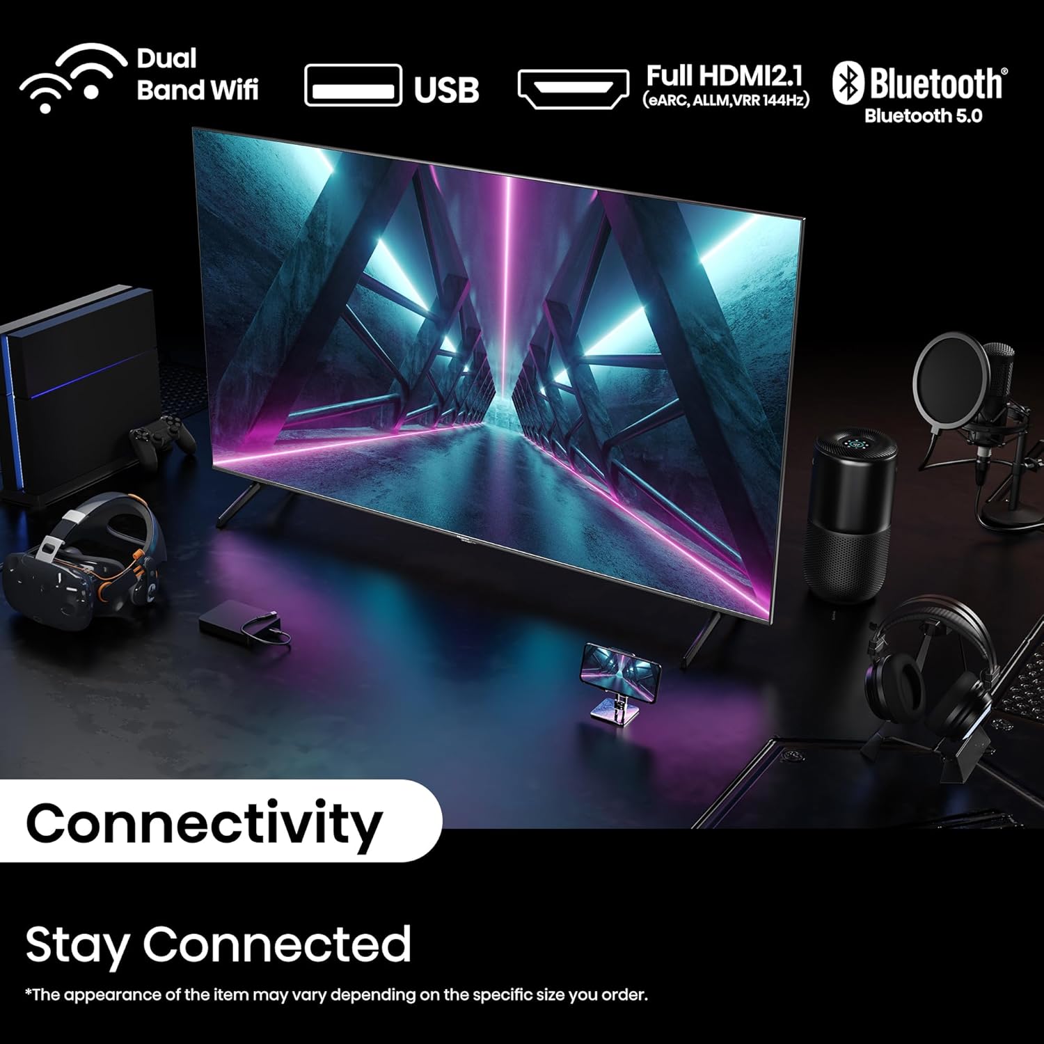 Hisense 215 cm (85 inches) Q7N Series 4K Ultra HD Smart QLED TV 85Q7N (Dark Grey)