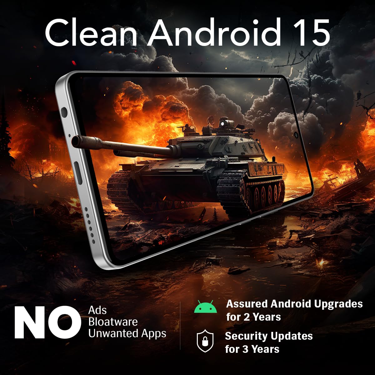 Lava Play Ultra 5G (Arctic Frost, 6+6*GB RAM, 128GB Storage)|MTK D7300 Processor-700K+ Antutu| 6.67" FHD+AMOLED Display | 64MP Camera | UFS 3.1 Storage | 5000mAh Battery-33W fast charging | IP64 Rated