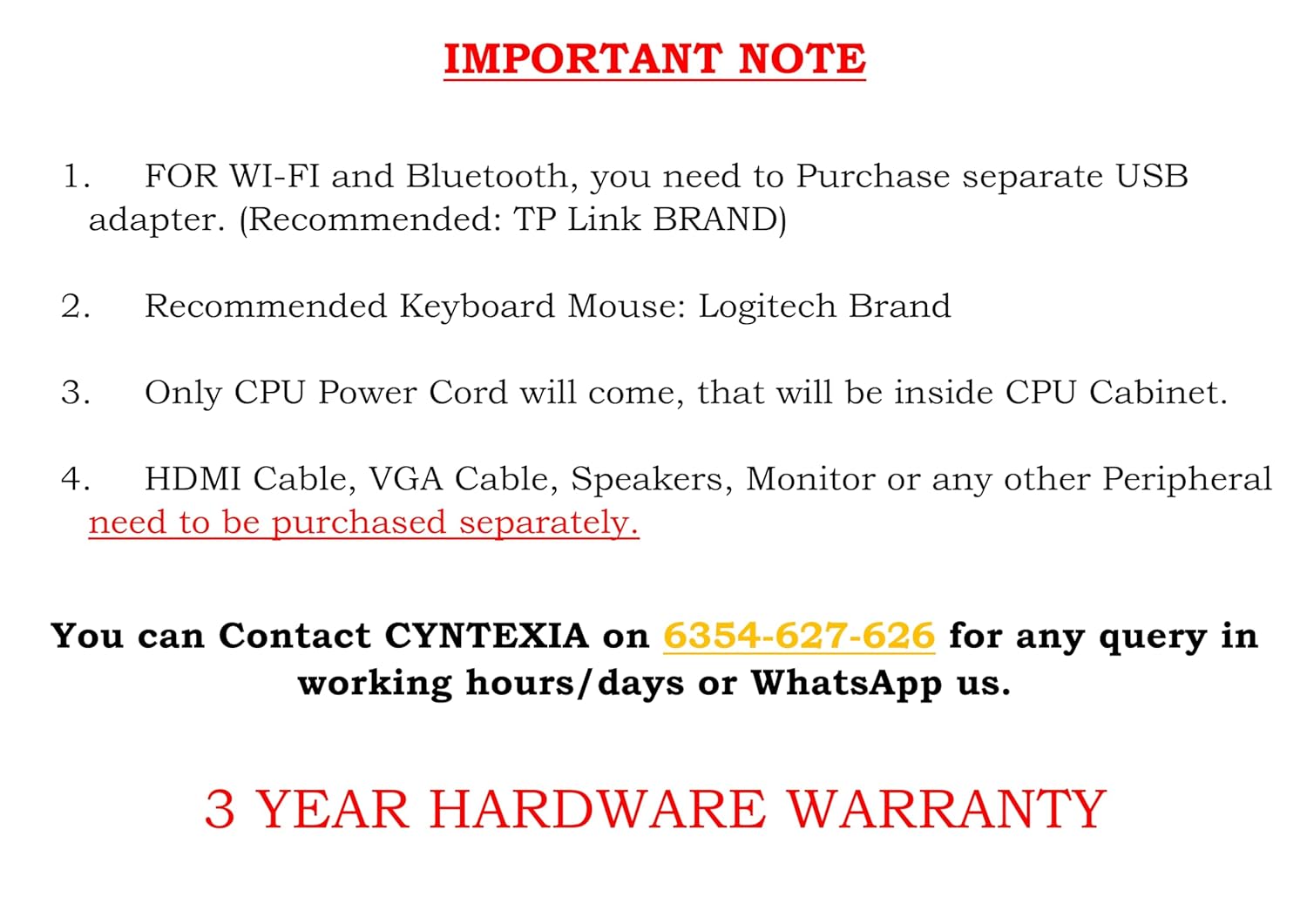 Cyntexia Computer Desktop PC (Windows Intel Core i5-8th Gen || 16GB RAM || 1TB SSD || HDMI || VGA || Ethernet || UHD Graphics 630 || USB 3.0 || Win 11) Basic Software Installed, Black