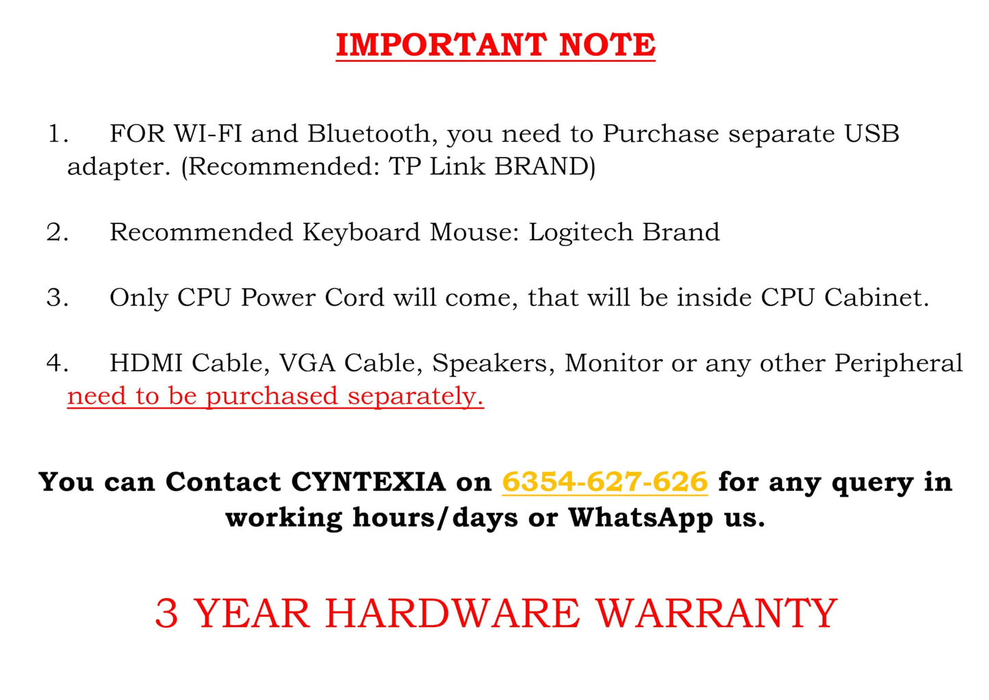 Cyntexia Computer Desktop PC (Core i5-6th Gen || 16GB RAM || 512GB SSD || HDMI || VGA || Ethernet || HD Graphics 530 || USB 3.0 || Win 11) Basic Software Installed