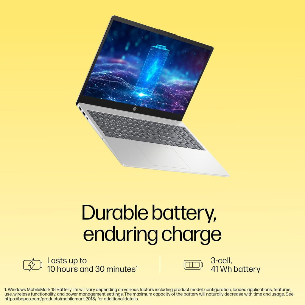 HP 15, AMD Ryzen 5 7520U (8GB LPDDR5, 512GB SSD) Anti-Glare, FHD,15.6-inch (39.6 cm) Win 11, Office 21, FHD Camera with Privacy Shutter,15s-fc0155AU