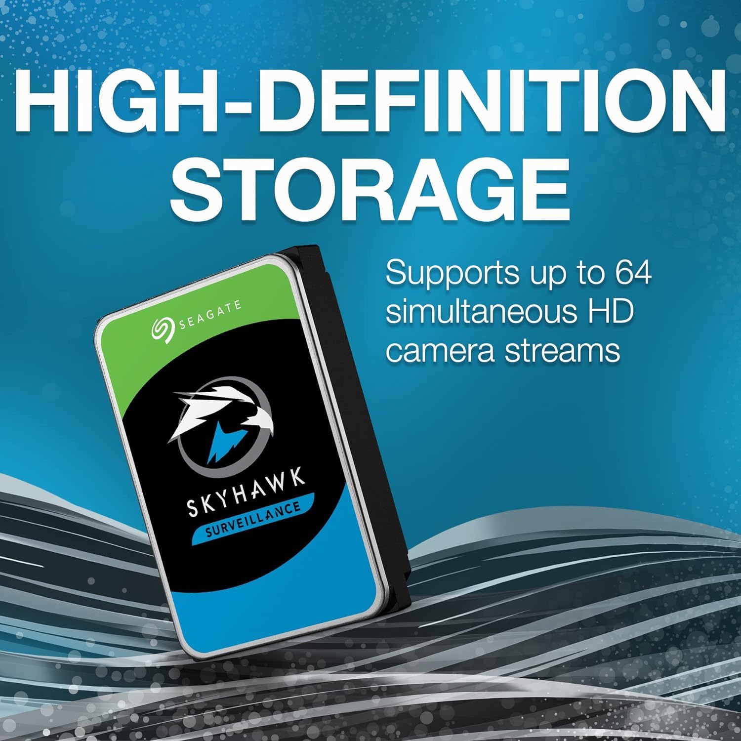 Seagate Skyhawk ST4000VX016 Internal Hard Drive 3.5" 4000 GB Serial ATA III