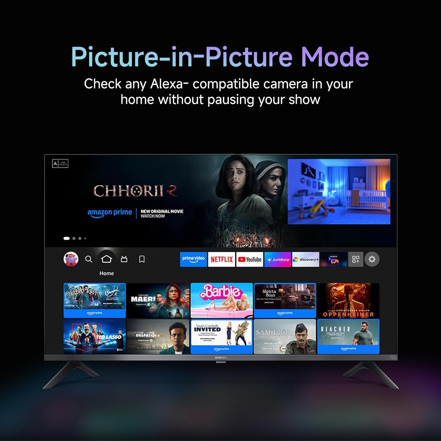 Xiaomi 80 cm (32 inch) F Series HD Ready Smart LED Fire TV L32MB-FIN