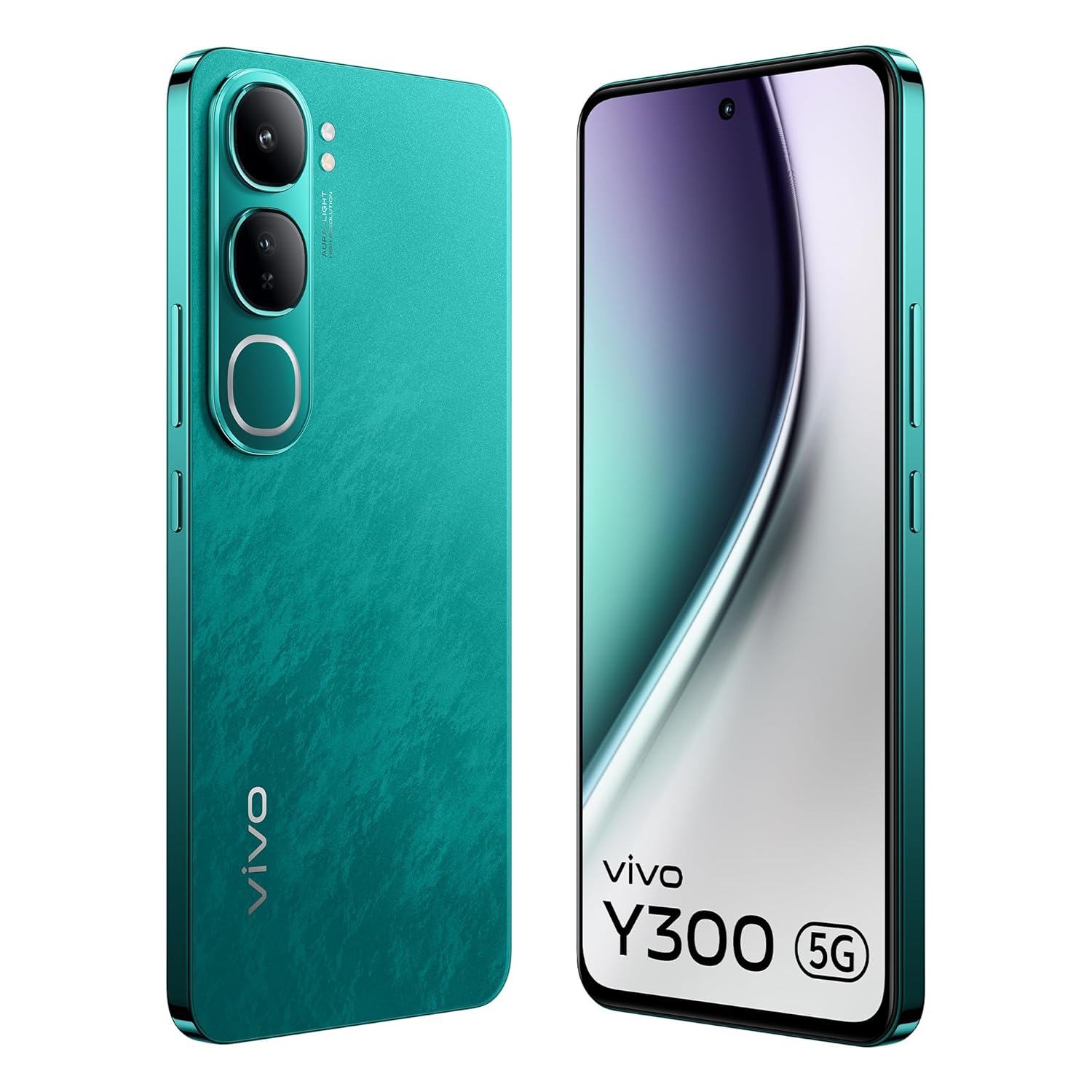 Vivo Y300 5G (Emerald Green, 8GB RAM, 128GB Storage) with No Cost EMI/Additional Exchange Offers