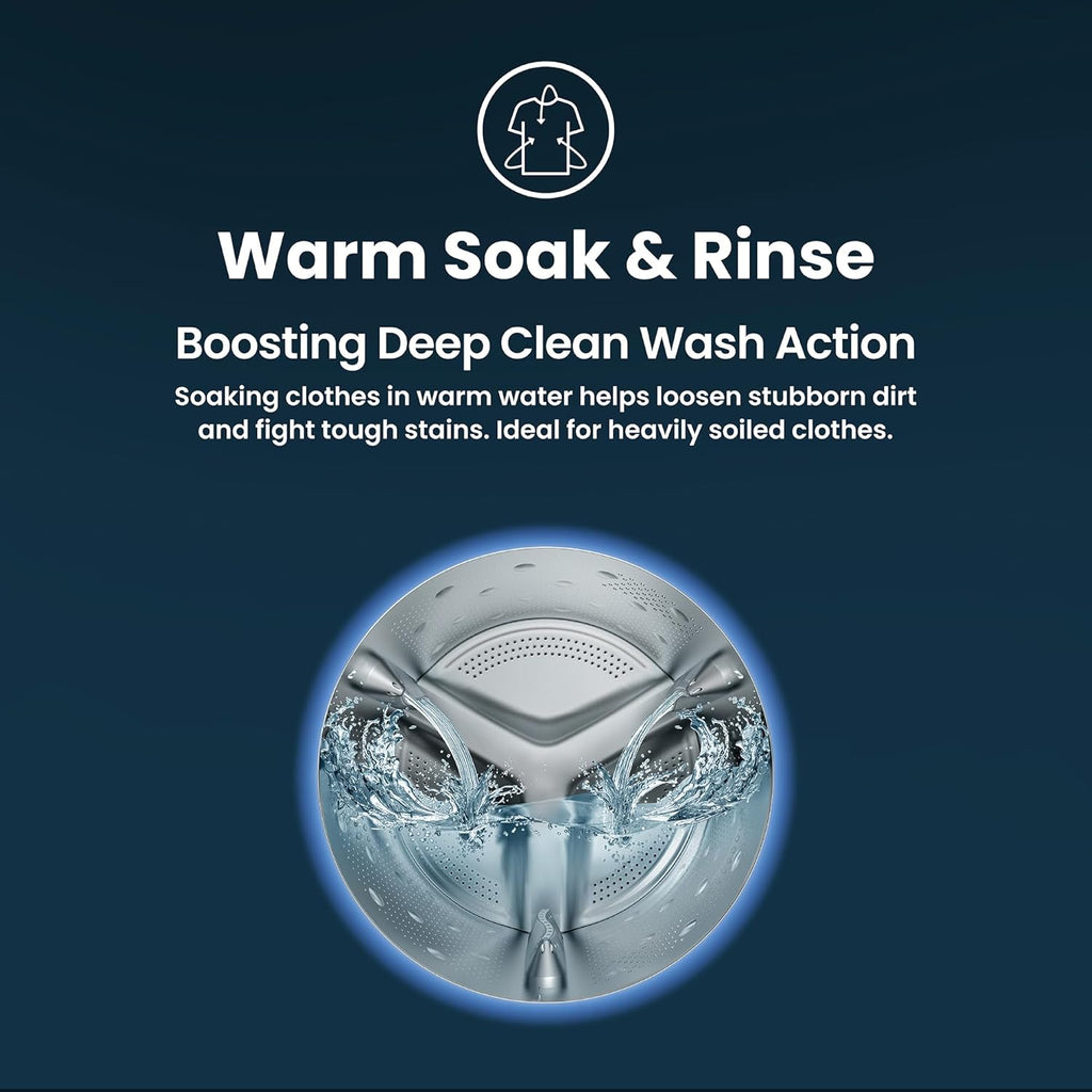 IFB 8 Kg 5 Star Powered by AI with 9 Swirl Wash, WiFi, Fully Automatic Front Load Washing Machine (Senator GXN 8012, Steam Refresh Program with Eco Inverter, Grey)