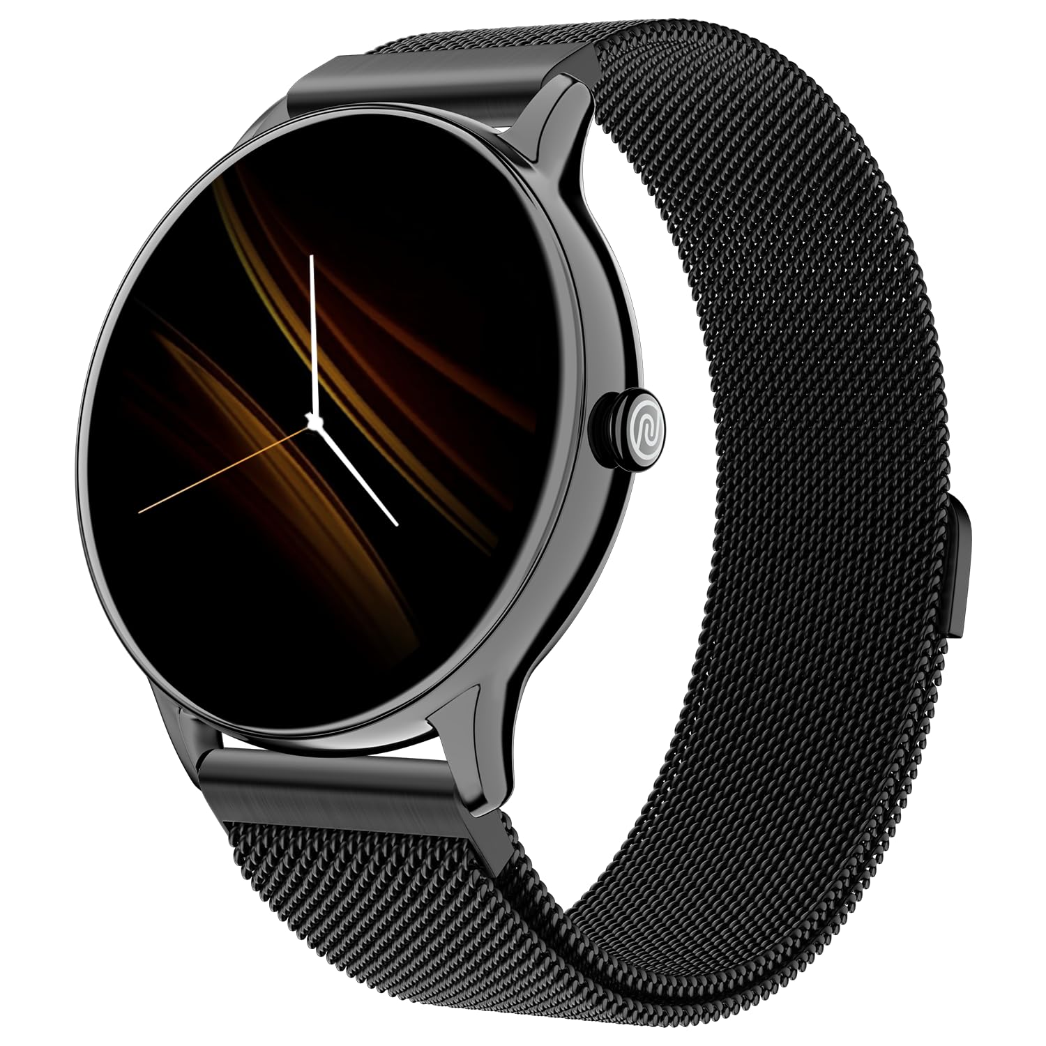 Noise Twist Go Round dial Smartwatch with BT Calling, 1.39" Display, Metal Build, 100+ Watch Faces, IP68, Sleep Tracking, 100+ Sports Modes, 24/7 Heart Rate Monitoring (Gold Link)