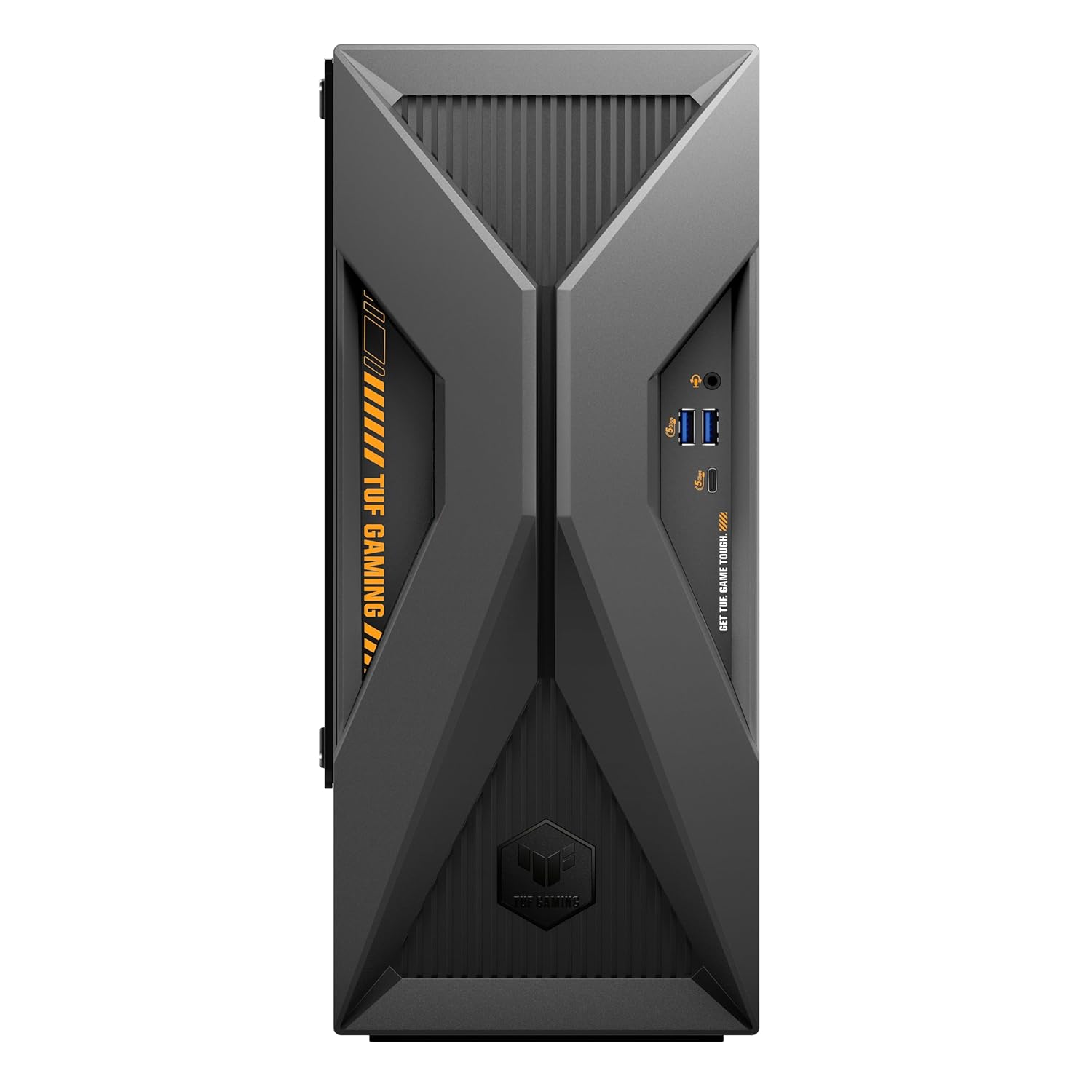 ASUS T500,13th Gen,Intel Core i5-13420H,Gaming Tower(RTX 3050-6GB/16GB RAM/1TB SSD/Windows 11/M365 Basic (1Year)*/Office Home 2024/with Gaming RGB Keyboard & Mouse(USB)/ Gray/5.9 Kg)T500MV-13420H022WS